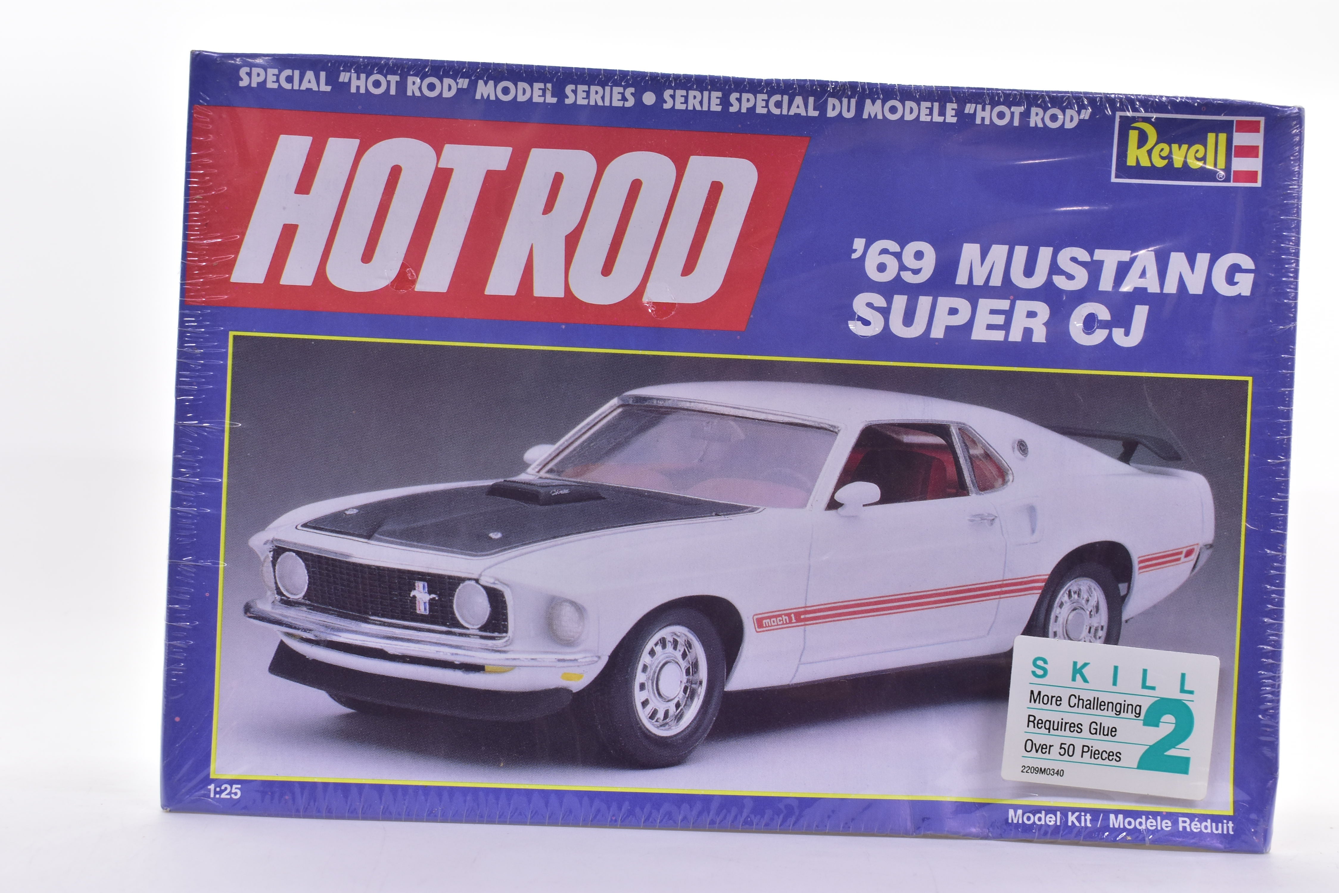 Revell's 1969 Hot Rod Mustang Super CJ 1:25 Scale Model - A Collector's Dream!