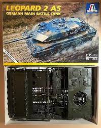 Exciting Leopard 2 A5 German Main Battle Tank 1:35 Scale Model by Italeri - Grab Yours Now!