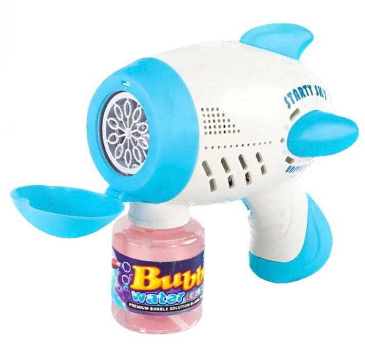Amazing Cartoon Rocket Bubble Gun with Multi - hole | 89060 | BVP