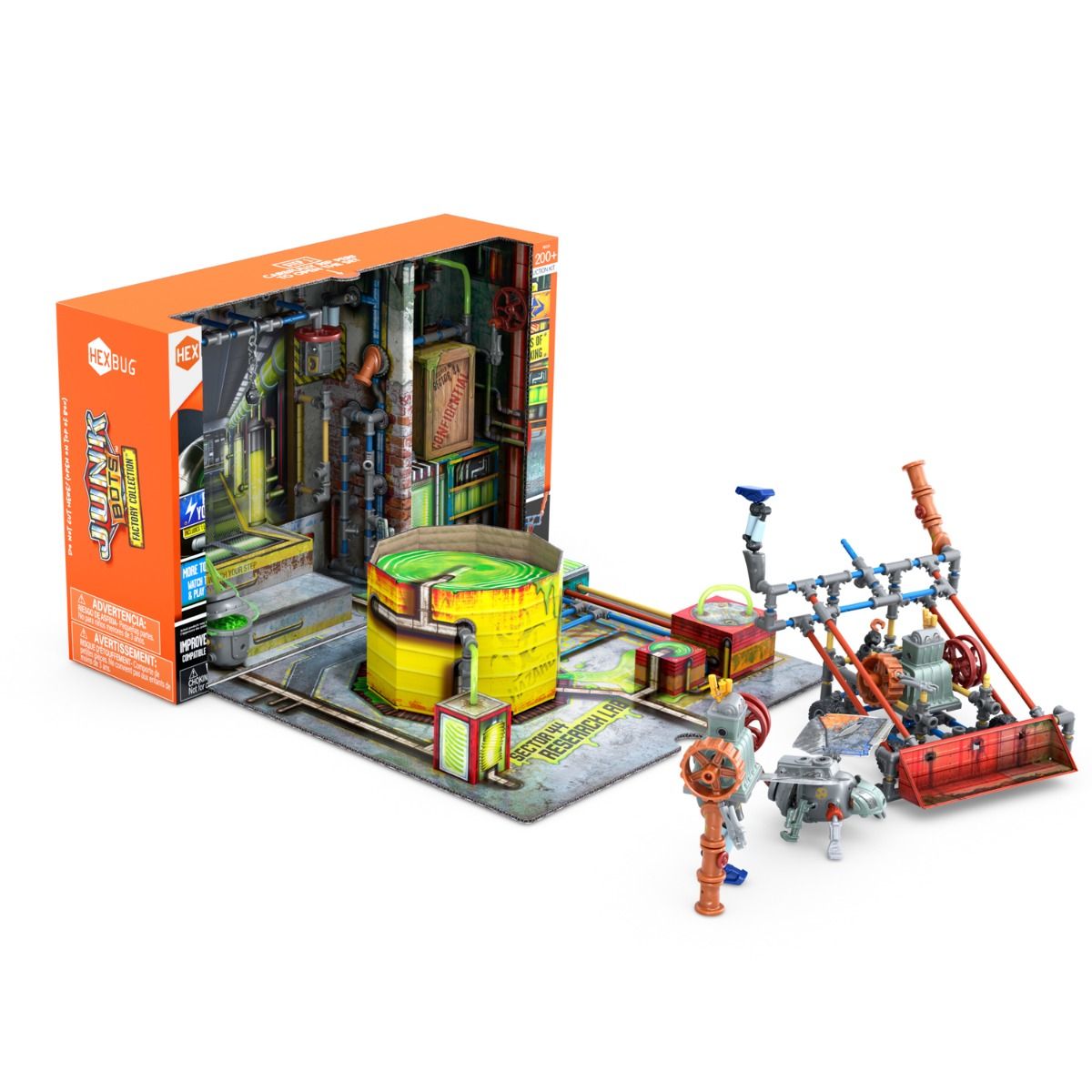 JunkBots Sector 44 Research Lab Small Factory Habitat | 430 - 7131 | HexBug