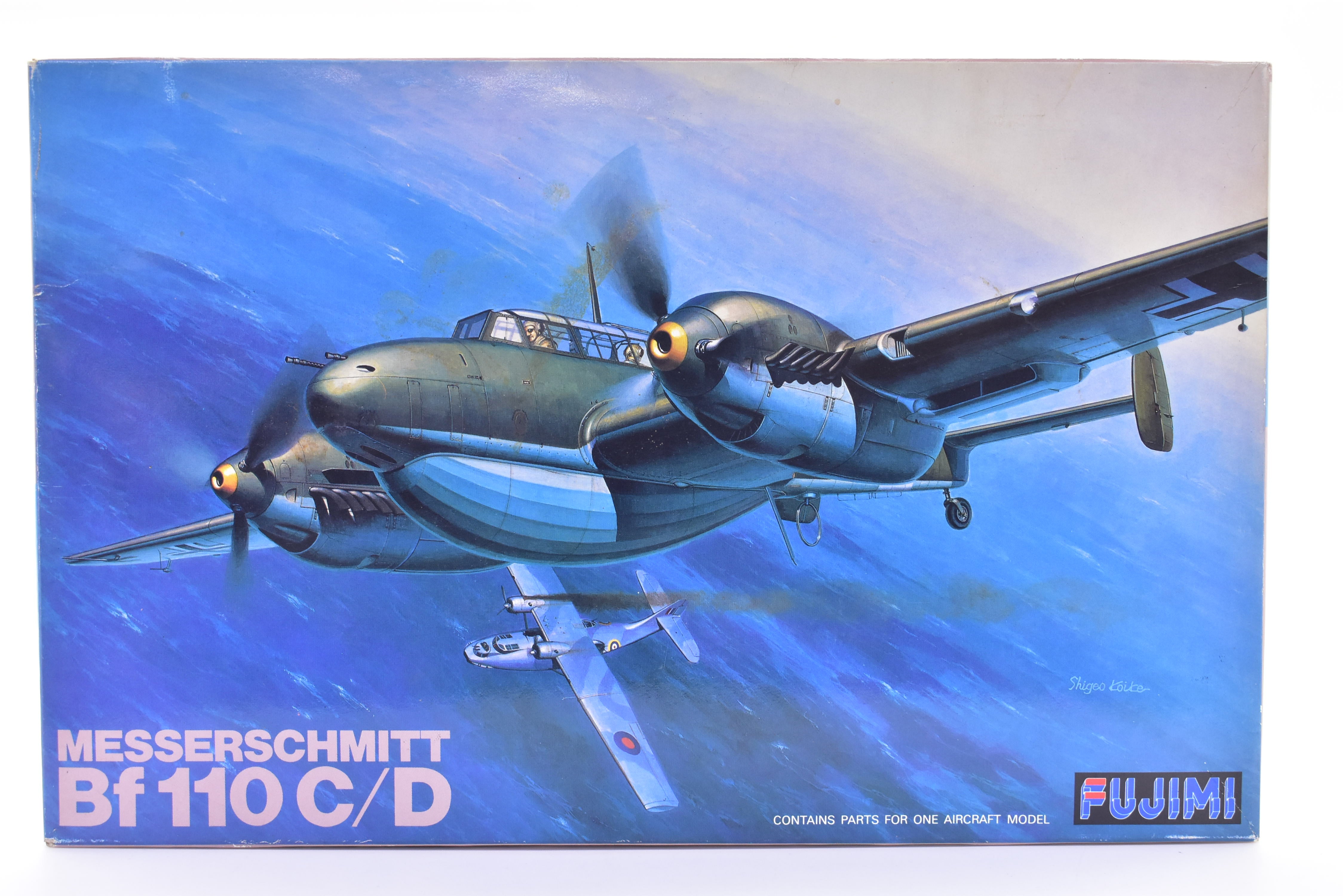 Fujmi's Stunning Messerschmitt Bf110 C/D Model Kit - 31002