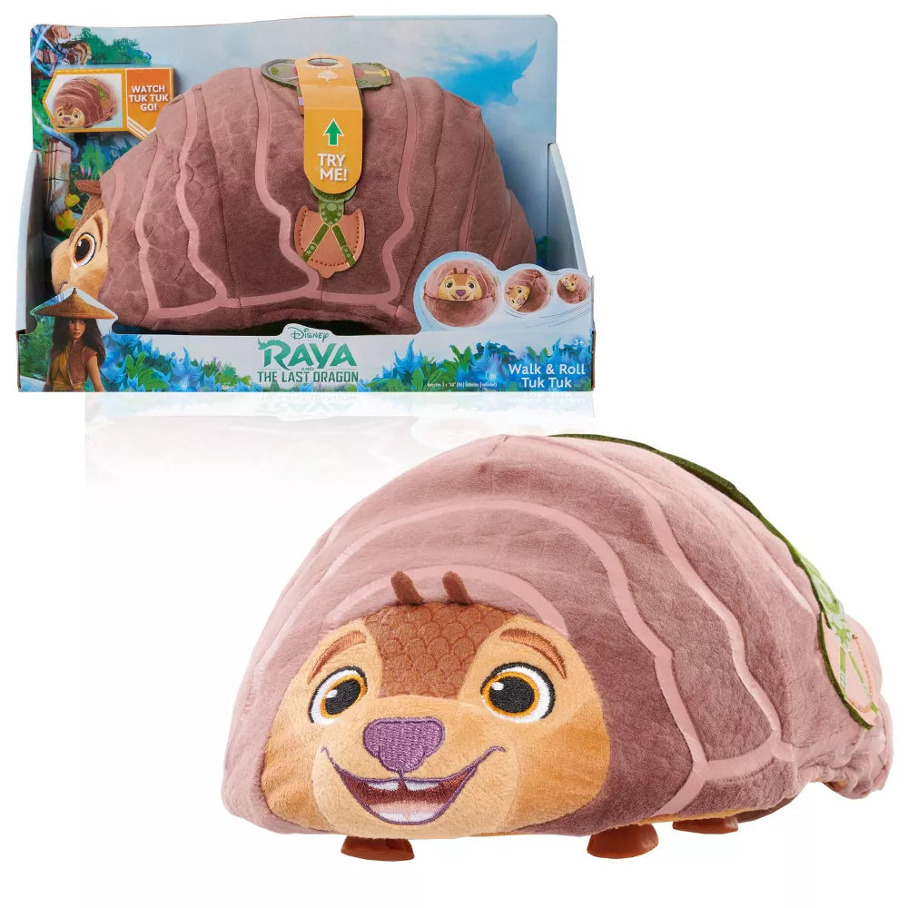 Disney Raya and the Last Dragon's Walking & Rolling Tuk Tuk Stuffed Toy - A Must-Have for Fans!
