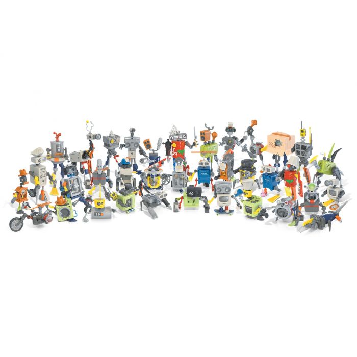HexBug JunkBots Trash Bin Assortment - Collectible Fun!