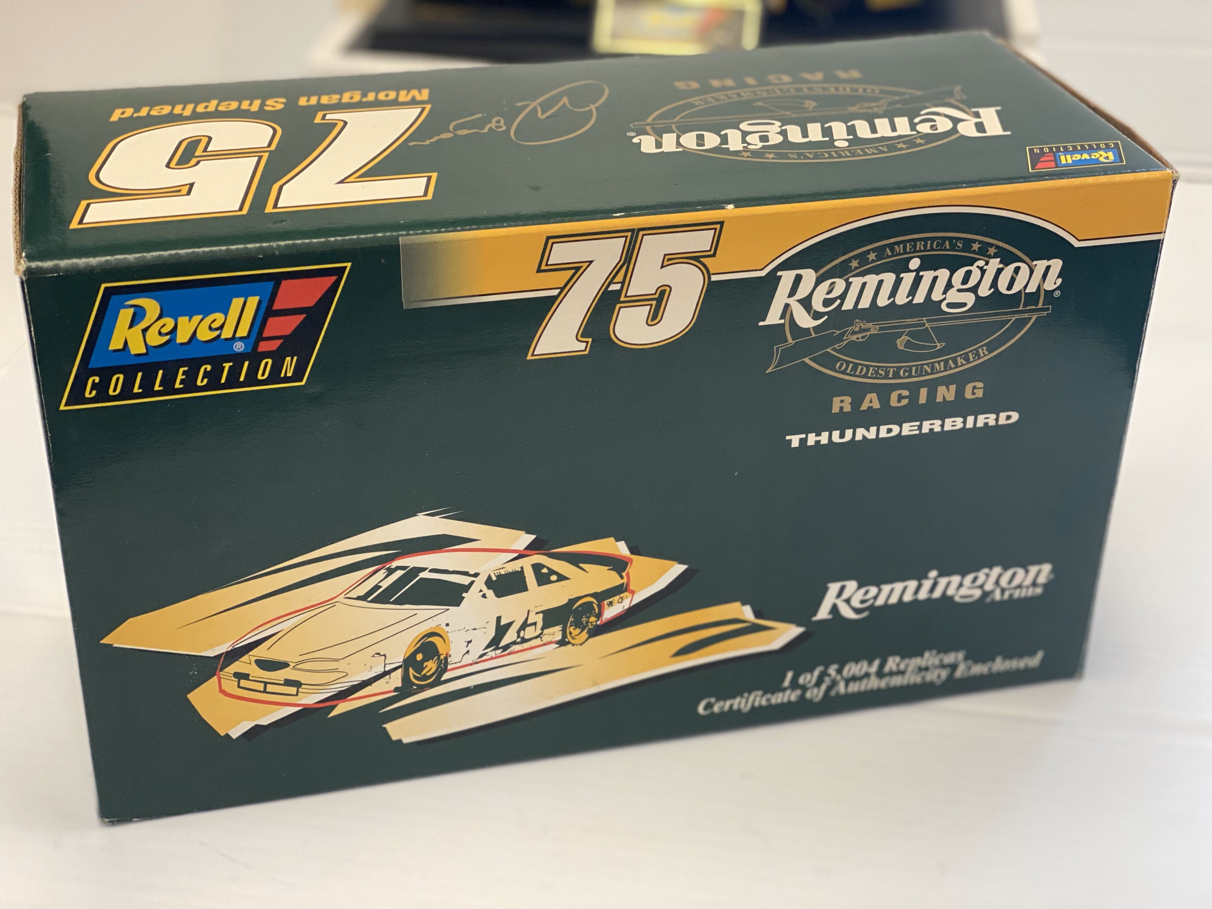 Revell's Stunning Remington Racing Thunderbird: Morgan Shepherd 1/24 Scale - A Must-Have!