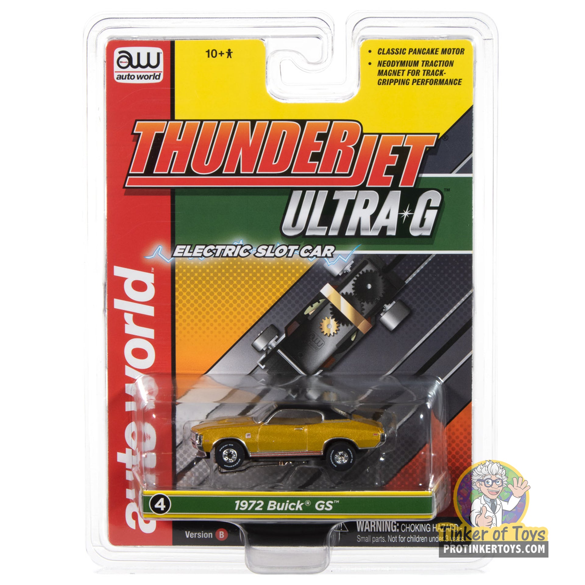 Thunderjet 1972 Buick GS (Gold) 4B - The Shining Gem from Auto World | SC411