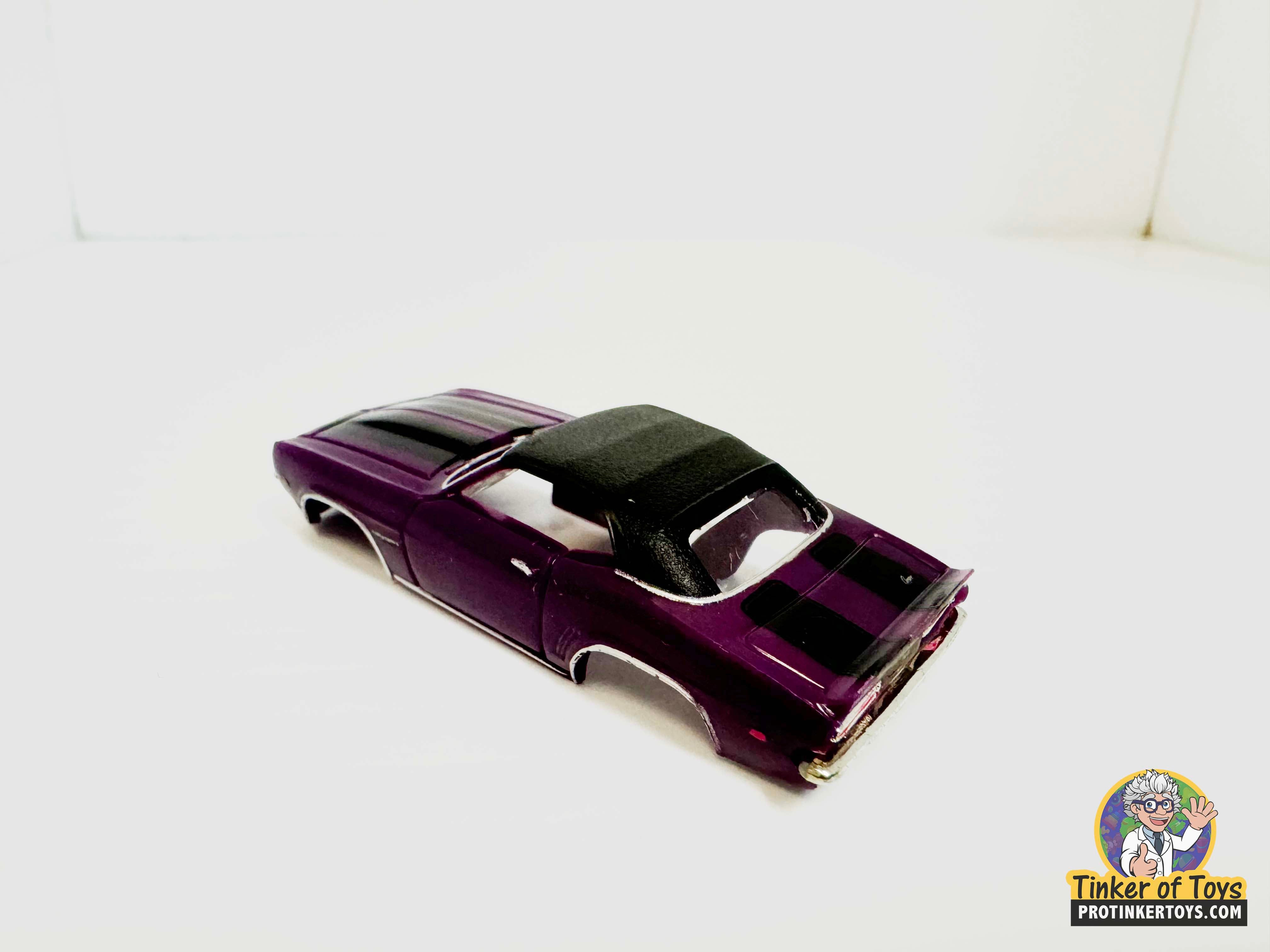 1969 Camaro RS Convertible with Stunning Purple and Black Stripes - Model Motoring MM07072