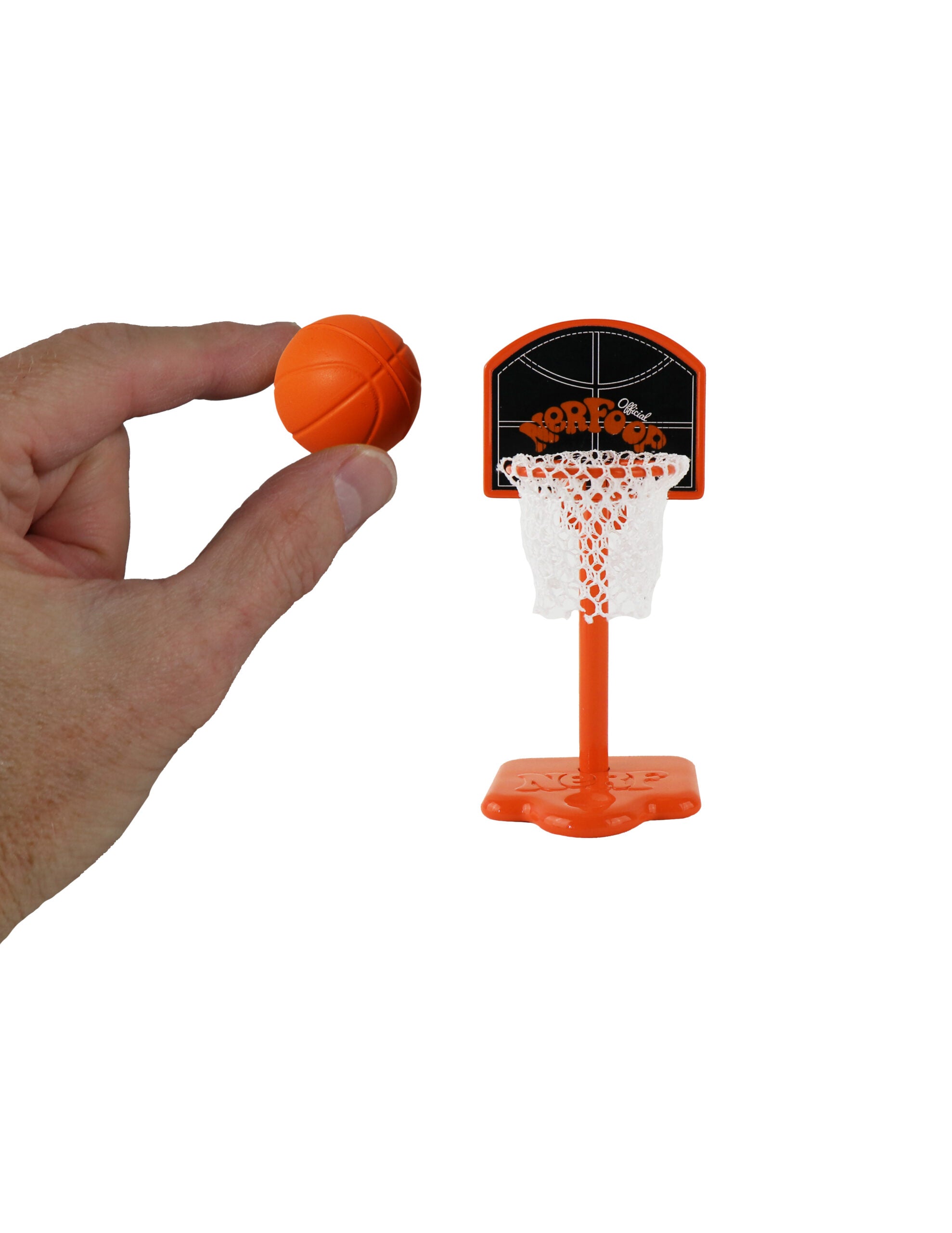World's Tiniest Official Nerf Basketball - A Must-Have Desk Toy! | 5004 | Super Impulse