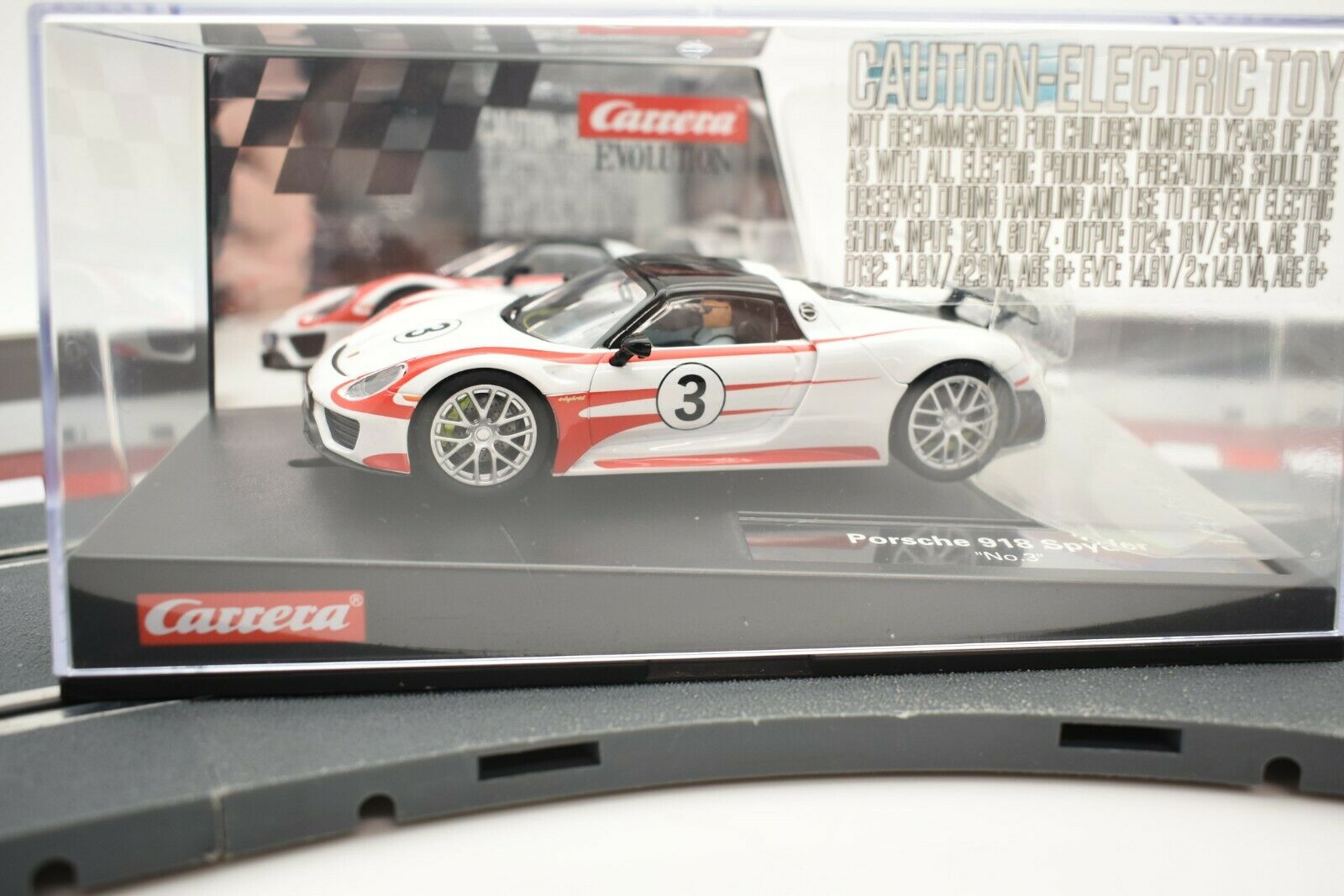 Thrilling Porsche 918 Spyder “No.3” Carrera Slot Car