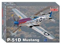 AMT 1/144 Scale P-51D Mustang Minicraft Model - A WWII Masterpiece!