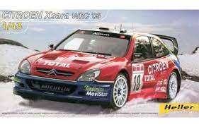 Second Chance: 2003 Citroen Xsara WRC 1:43 Figure Set by Heller Model Co. - 80112