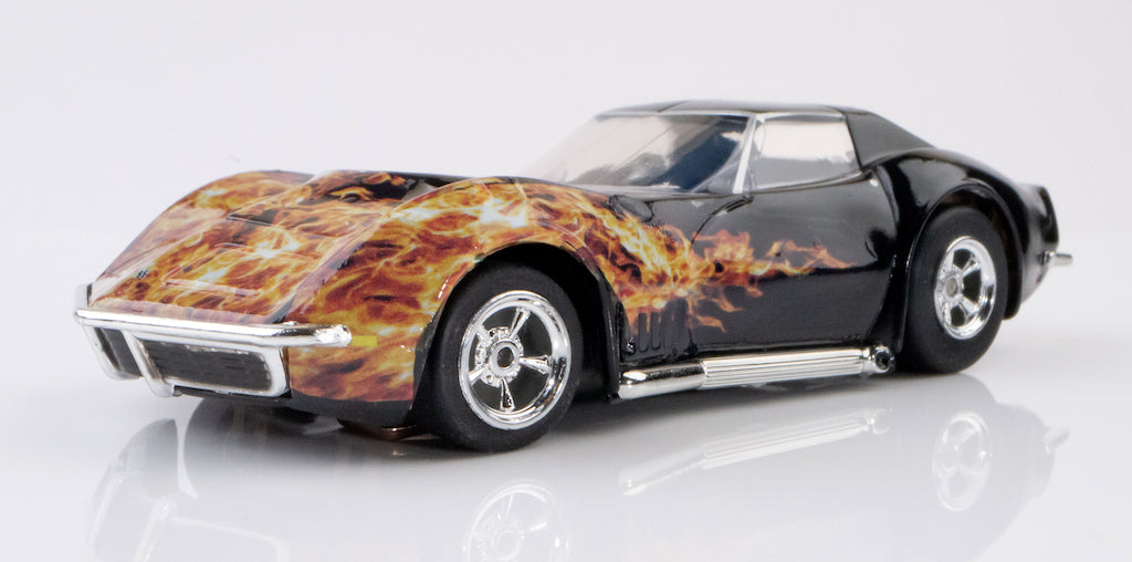 1968 Corvette 427 Black Flame: AFX/Racemasters' Epic Slot Car! | 22051
