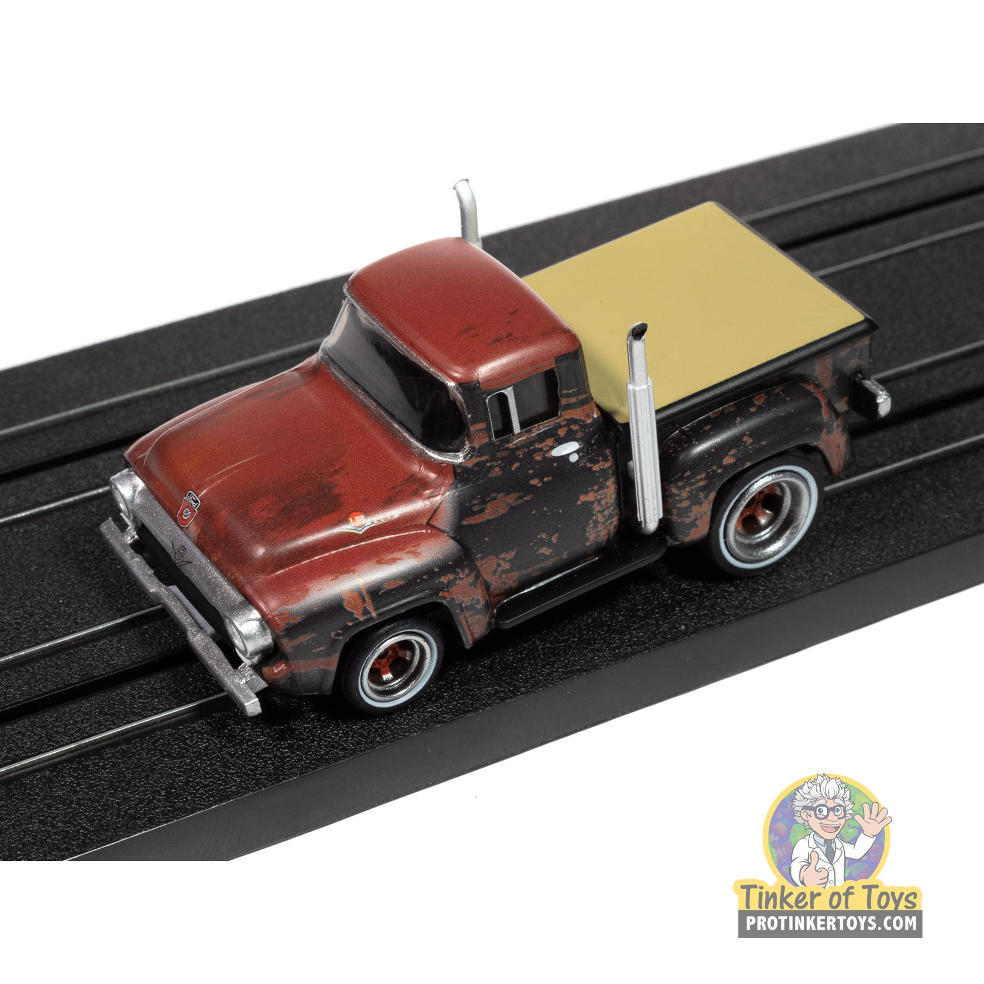 Auto World 4Gear 1956 Ford F100 Rusted Pickup - SC413