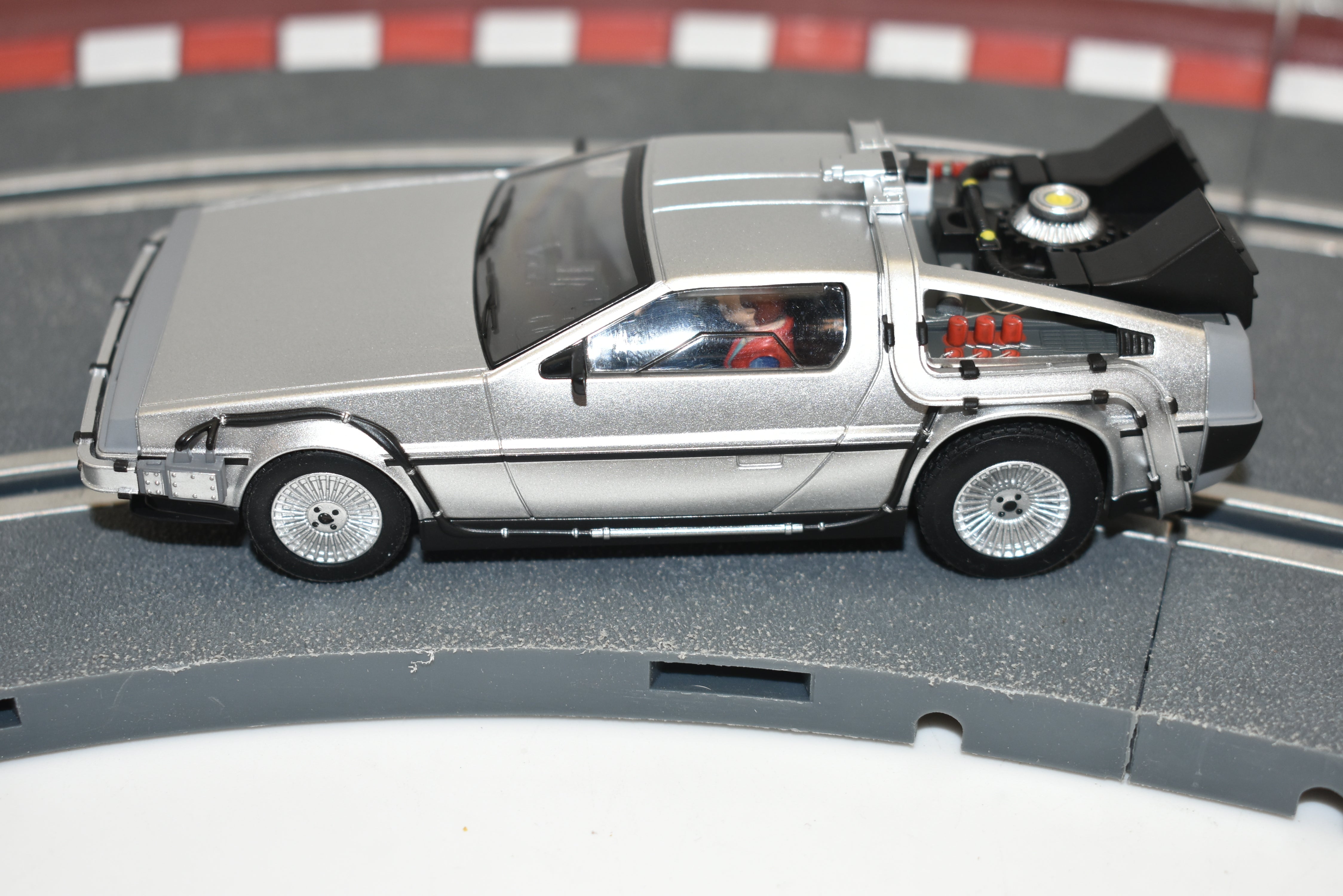Back to the Future DeLorean Scalextric Slot Car - C4117
