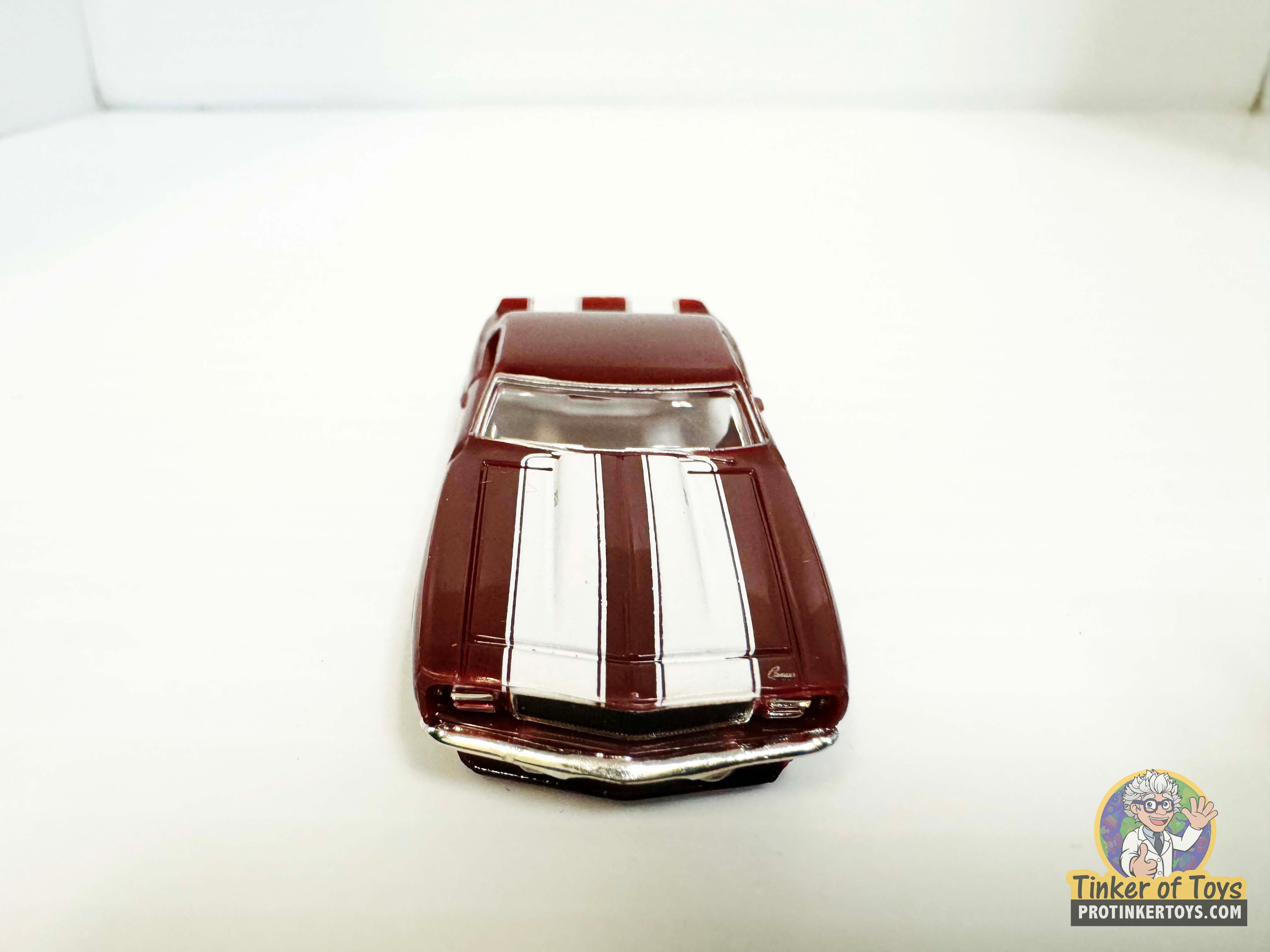 1969 Camaro Z/28 in Stunning Maroon with White Stripes - Model Motoring's Slot Car Gem | MM08051