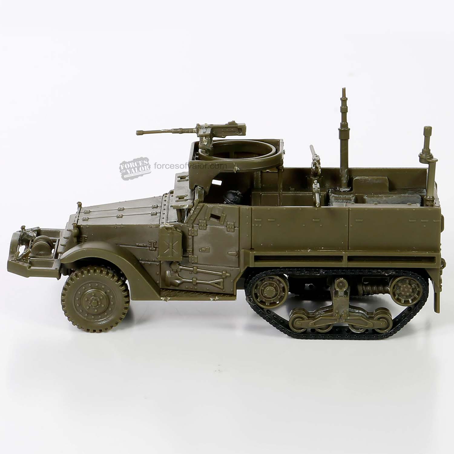Don't Miss! Waltersons 1:72 Scale U.S. M3A1 Half-Track Kit 873007A