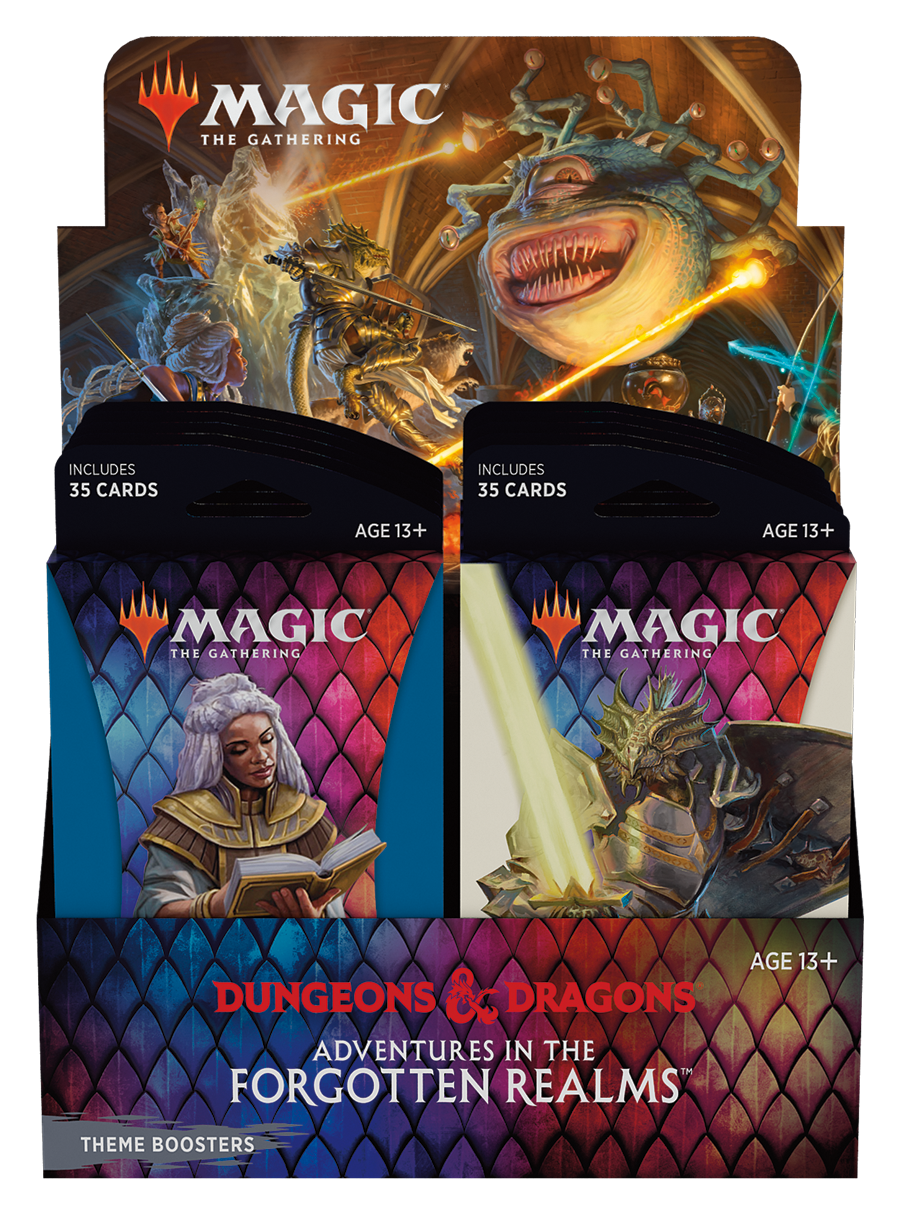 Theme Booster | Adventures in the Forgotten Realms: Magic The Gathering - Unleash the Ultimate Crossover!