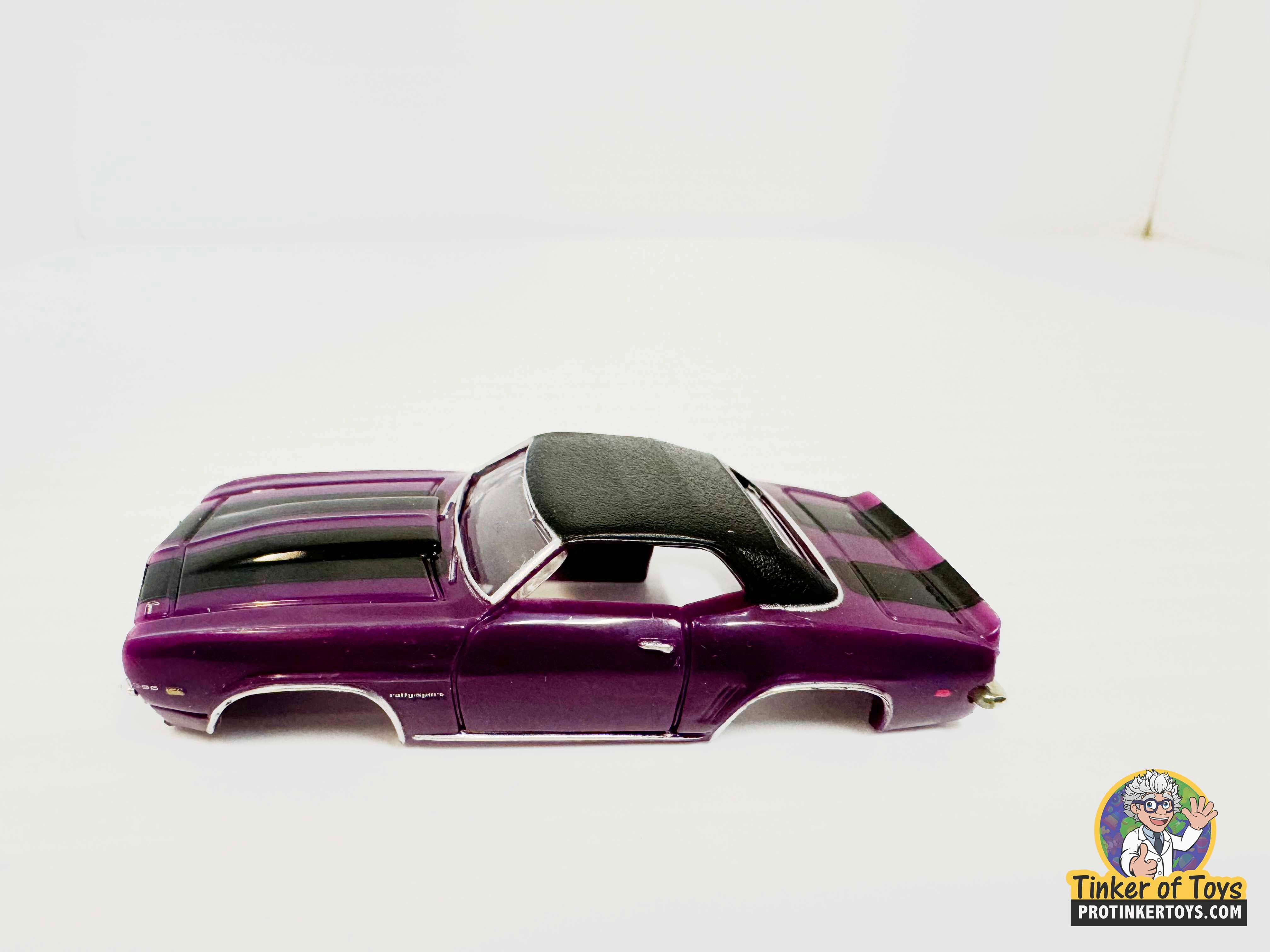 1969 Camaro RS Convertible with Stunning Purple and Black Stripes - Model Motoring MM07072