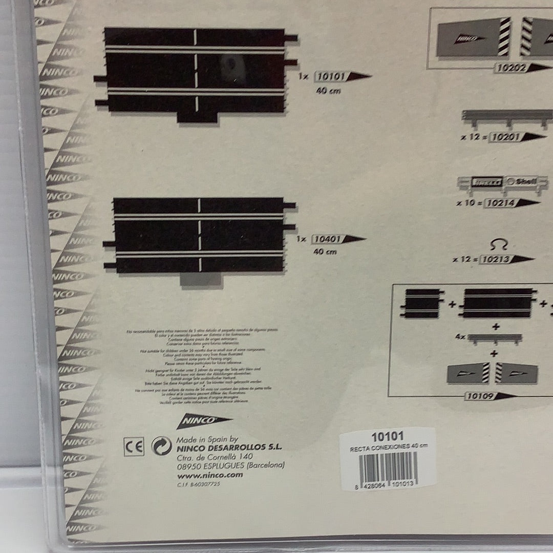 Ninco 40CM Terminal Track - The Ultimate Slot Car Accessory! | 10101