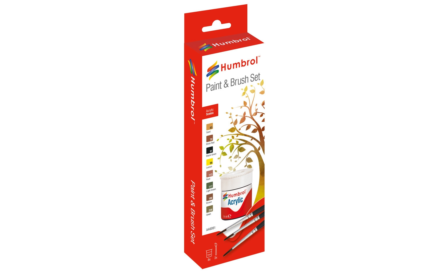 Humbrol Acrylic Landscape Set AB9061 - Your Ultimate Painting Companion!