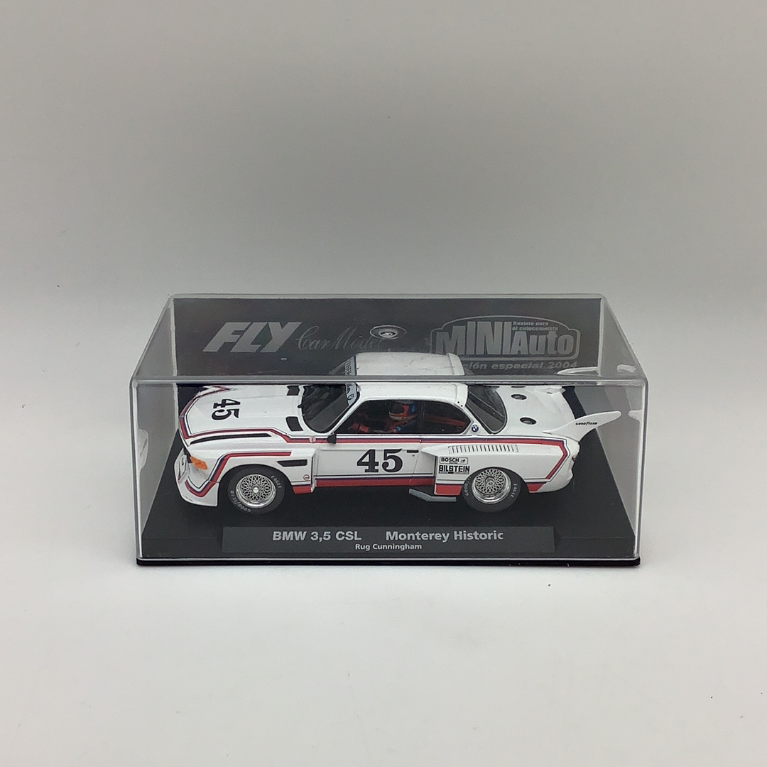 BMW 3’5 CSL Monterey Historic Fly Car - An Exciting 1/32 Scale Slot Car!