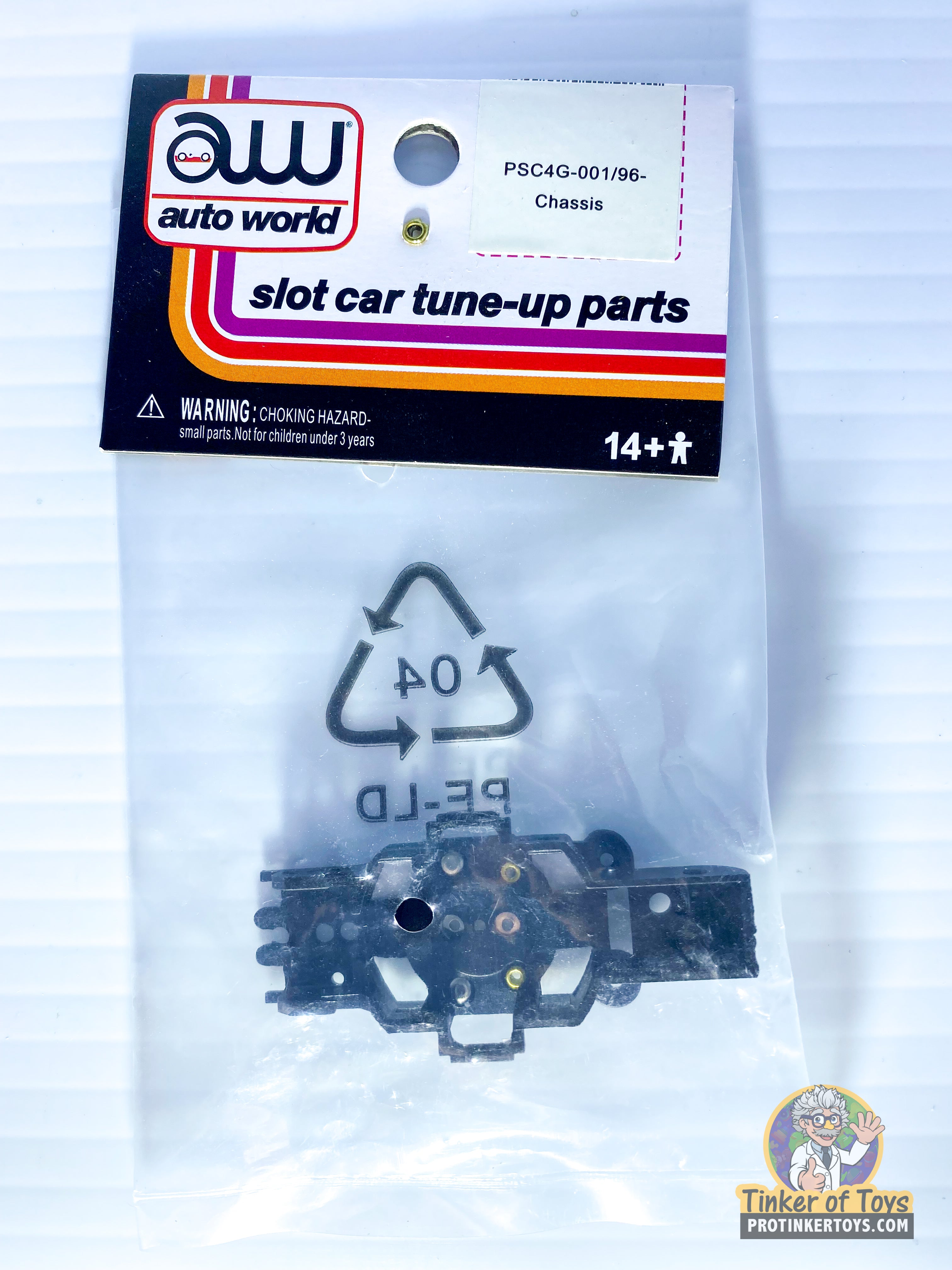 Auto World 4Gear Slot Car Chassis Parts Kit (PSC4G) - Rebuild & Tinker!