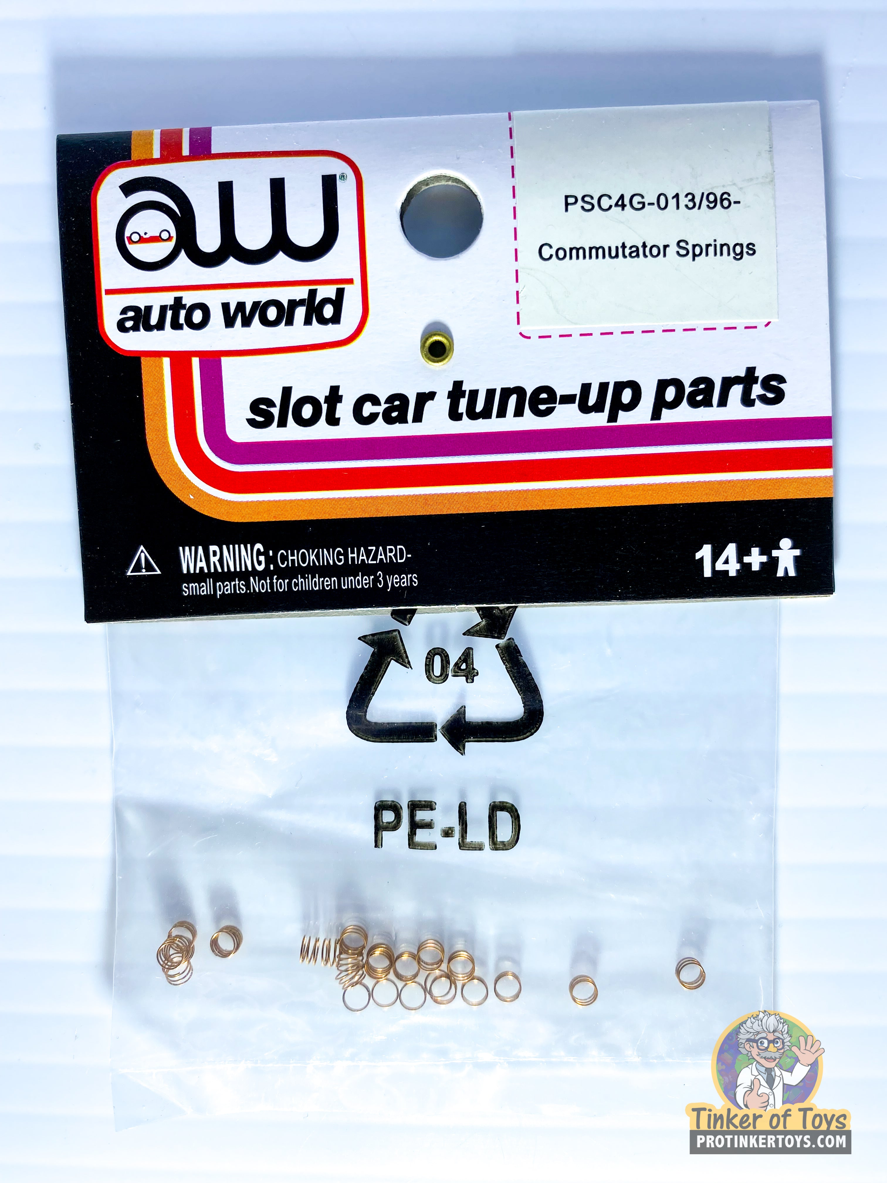 Auto World 4Gear Slot Car Chassis Parts Kit (PSC4G) - Rebuild & Tinker!