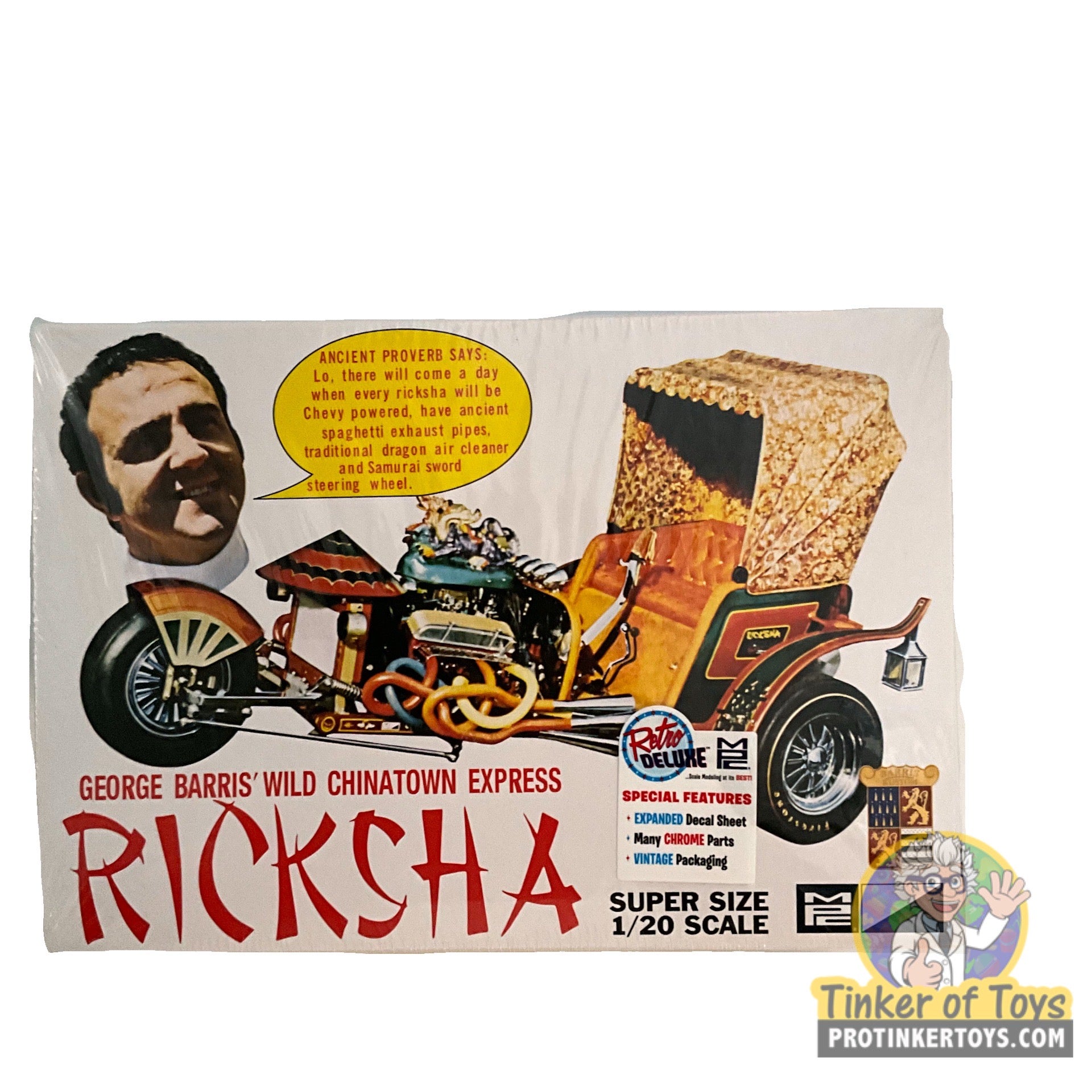 Second Chance: George Barris' Wild Chinatown Express Rickshaw 1/20 Scale - MPC965 by MPC