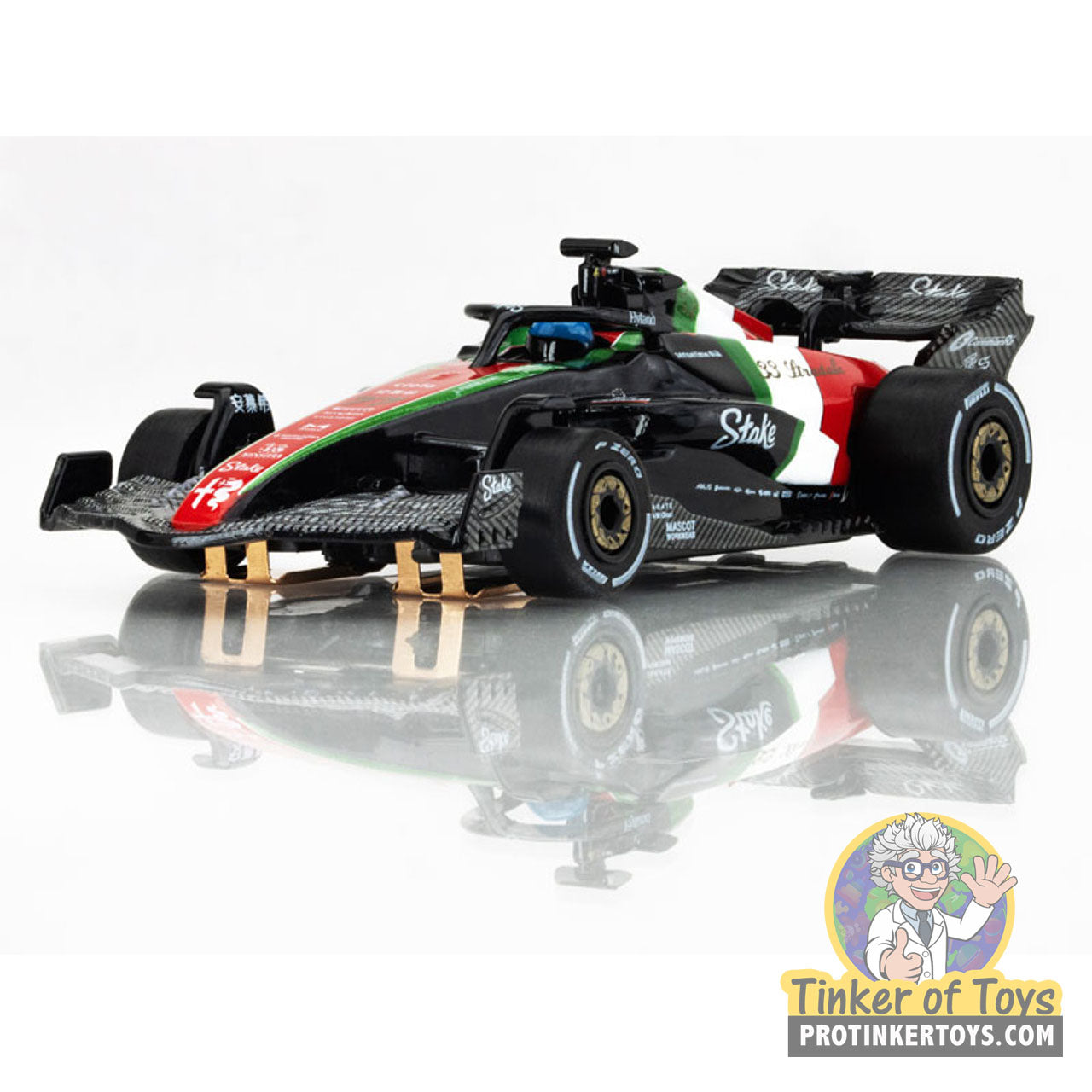 AFX Exclusive: 2023 Alfa Romeo F1 Monza #77 - Valtteri Bottas Mega G+ HO Slot Car