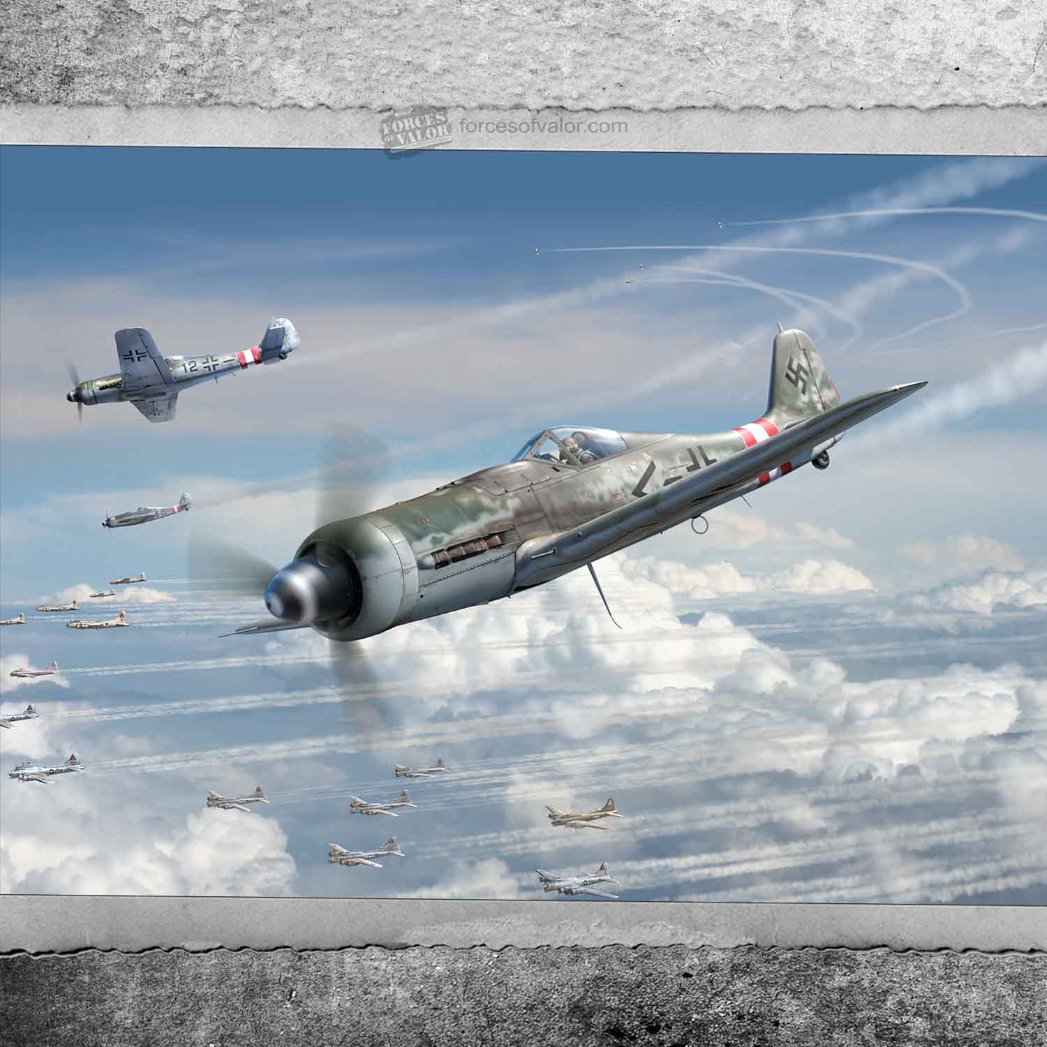 Get Your Hands on the Stunning German FW 190 D-9 1:72 Model Kit by Waltersons - 873012A!