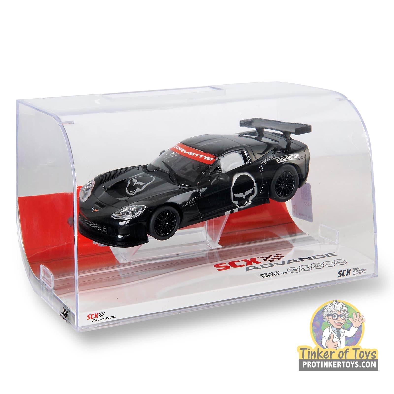 Corvette C6R - Skull: SCX Advance Slot Car Thrill! | E10431X300