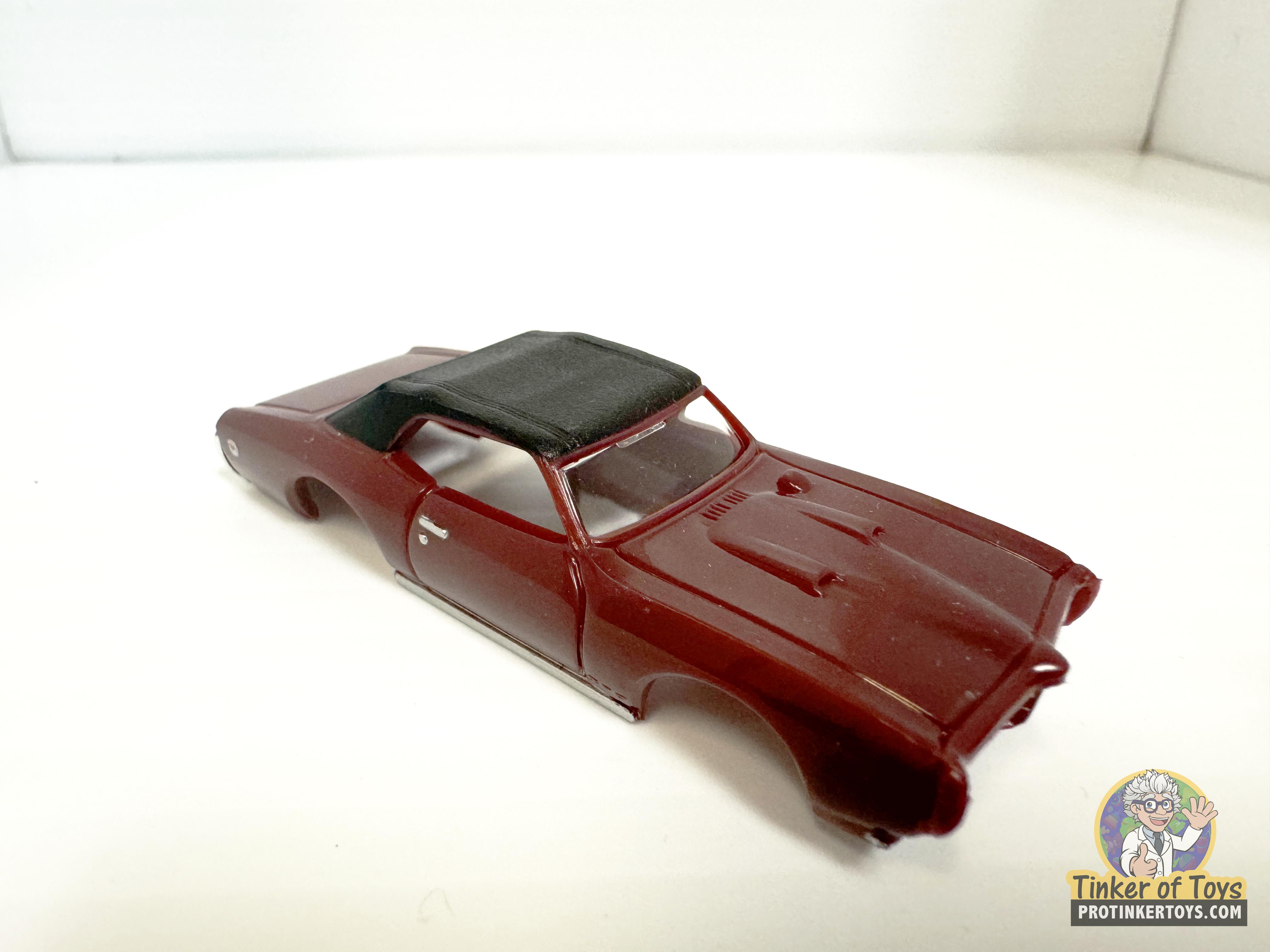 1969 GTO Convertible Maroon - A Vintage Muscle Gem by Model Motoring | MM09050