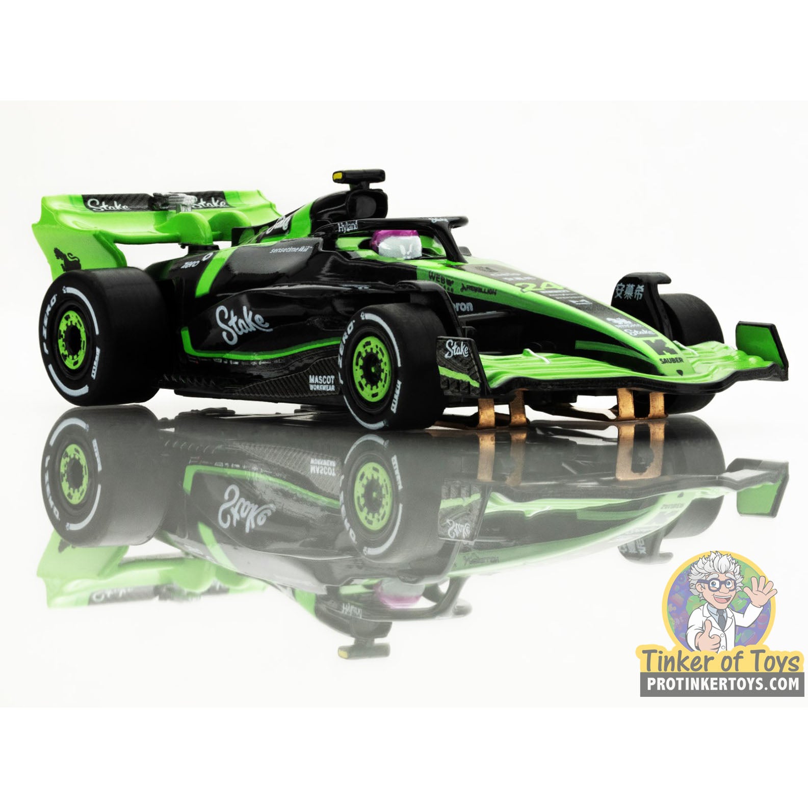 AFX/Racemasters Sauber F1 #24 C44 Stake FY - The Ultimate HO Slot Car!