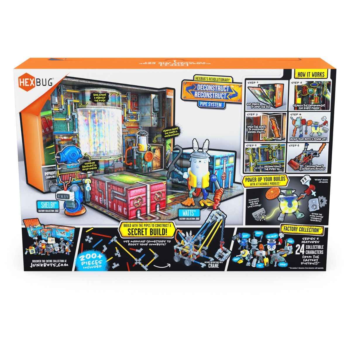 JunkBots Small Factory Habitat - Power Substation | HexBug 430-7797