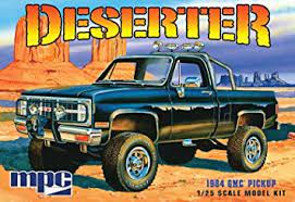 Second Chance: 1984 GMC Pickup 1:25 Scale Model - MPC847 by MPC