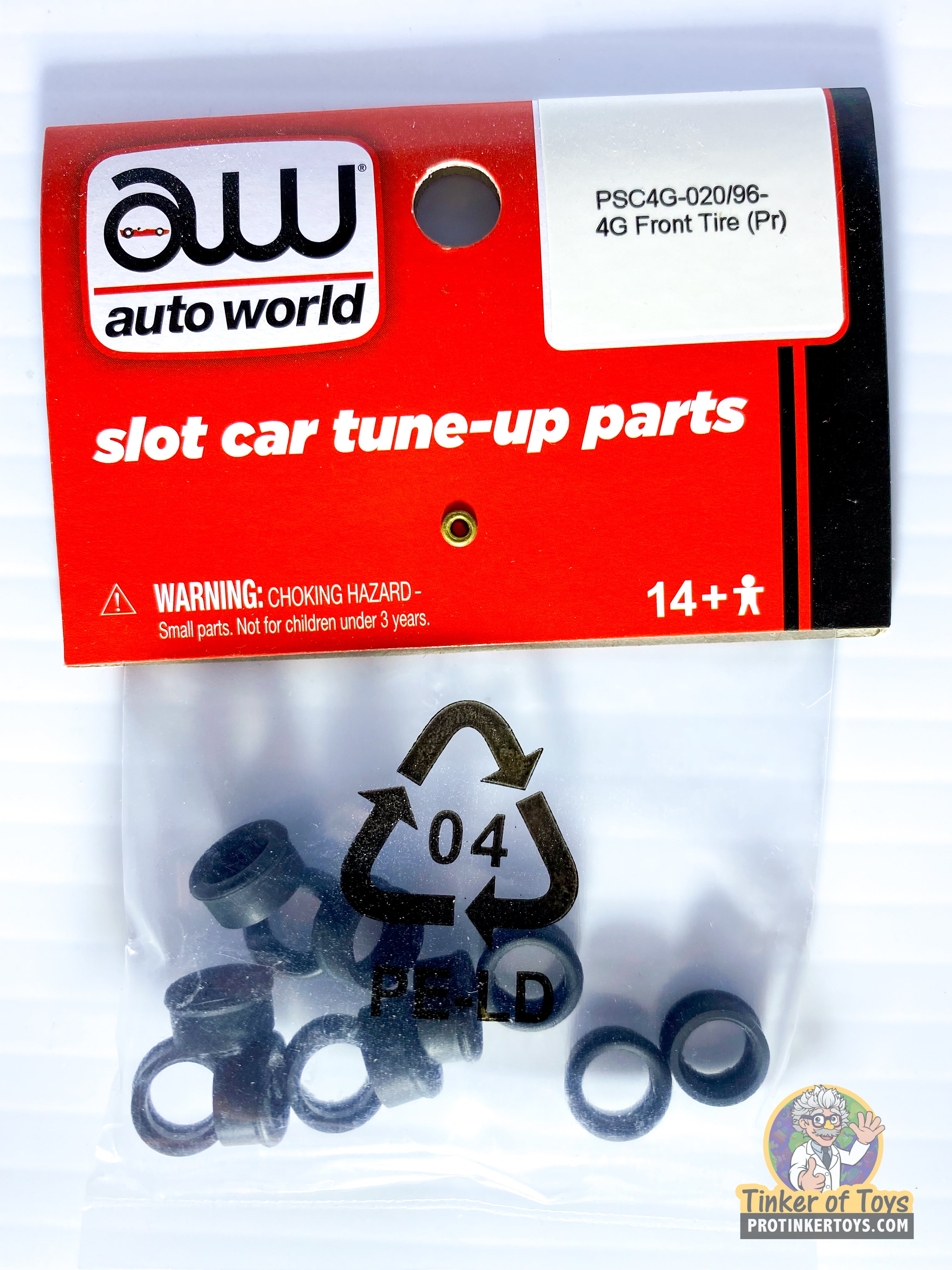 Auto World 4Gear Slot Car Chassis Parts Kit (PSC4G) - Rebuild & Tinker!