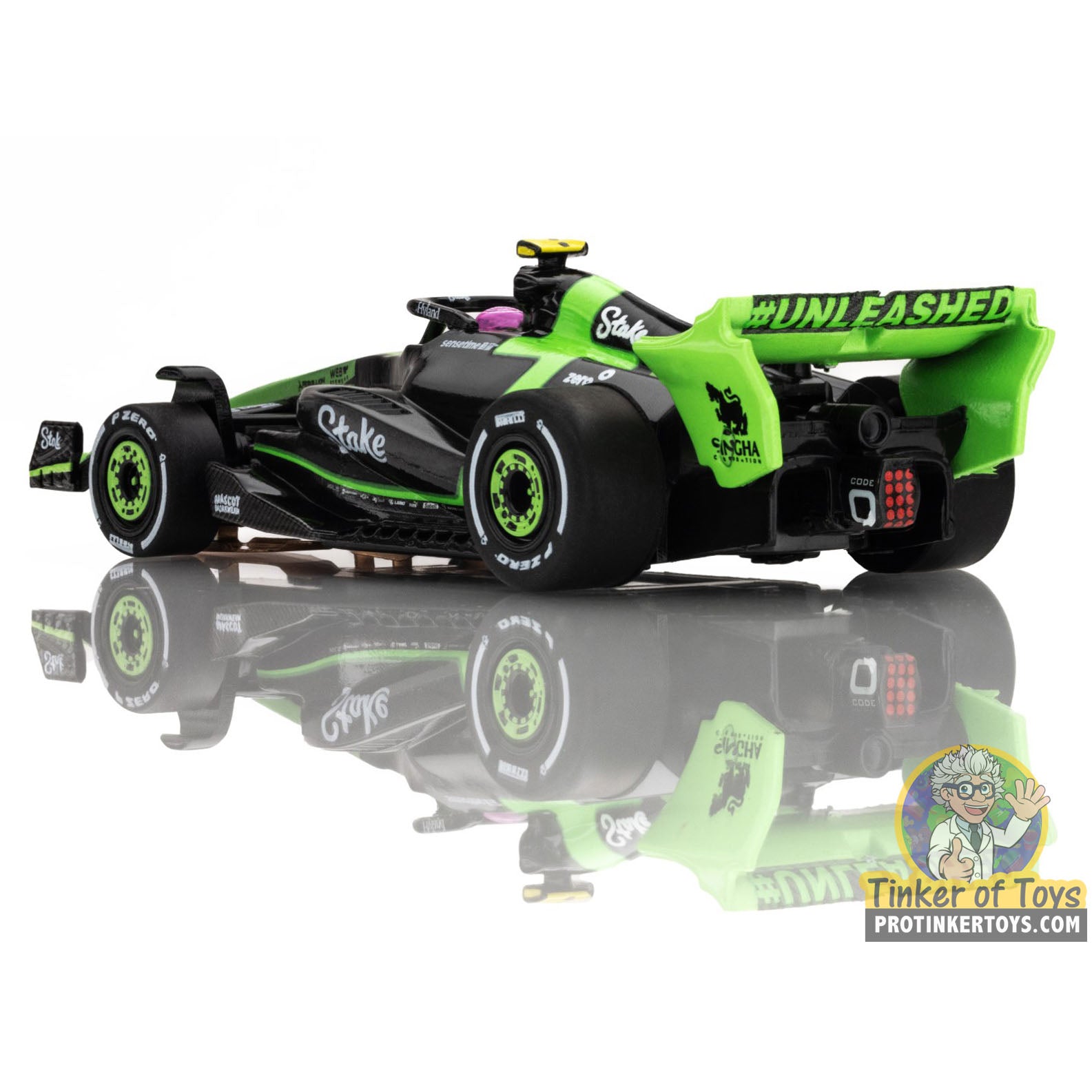 AFX/Racemasters Sauber F1 #24 C44 Stake FY - The Ultimate HO Slot Car!