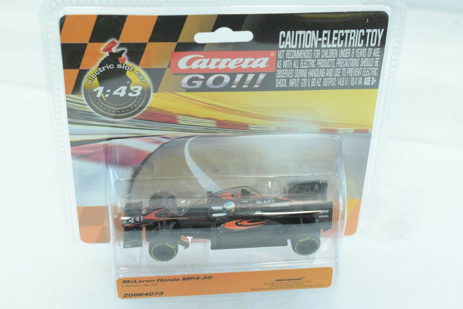 Thrilling McLaren Honda MP4 - 30 Carrera Go Slot Car! | 20064073