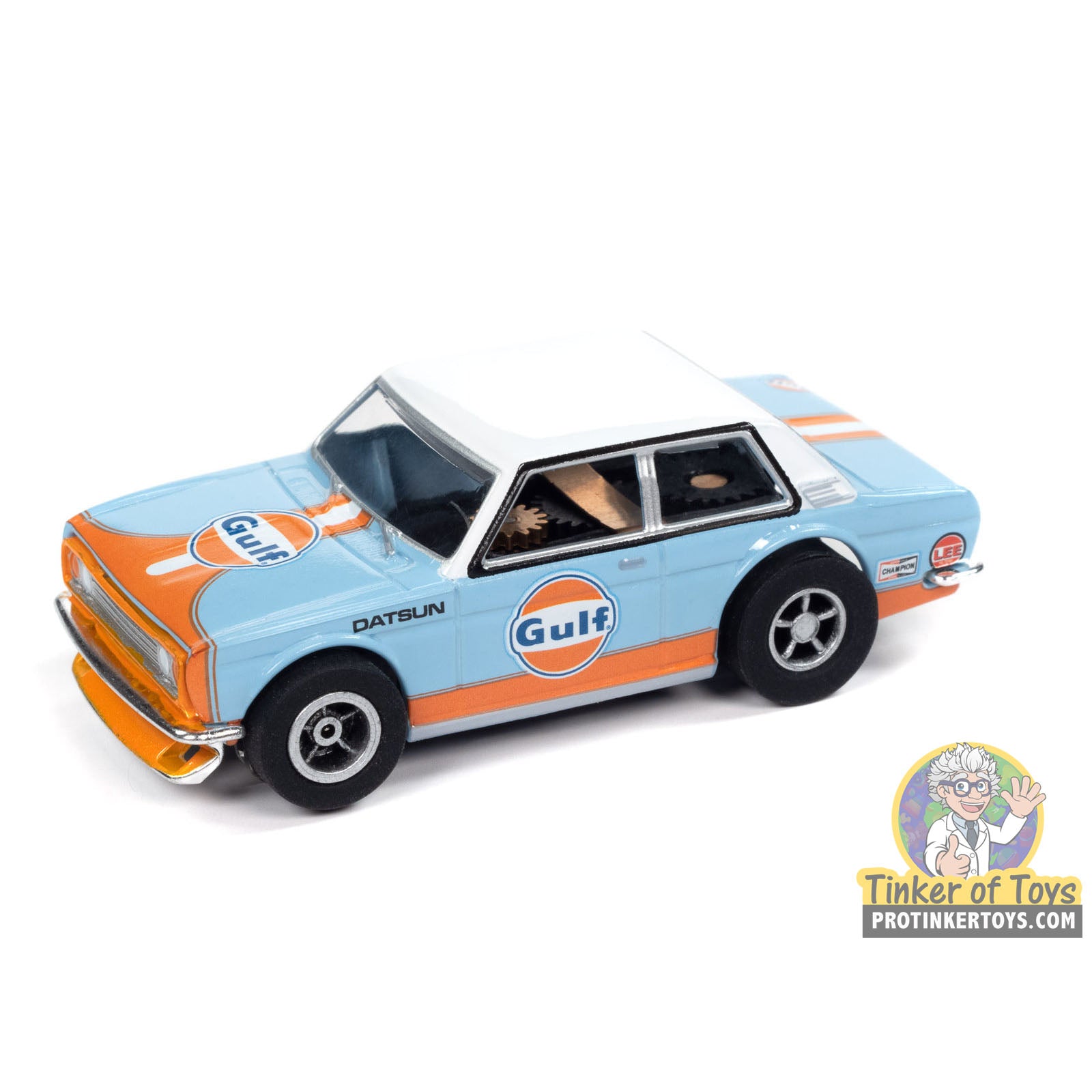 AW Exclusive: 1973 Datsun 510 Xtraction 3-Car Set | SCM164 by Auto World