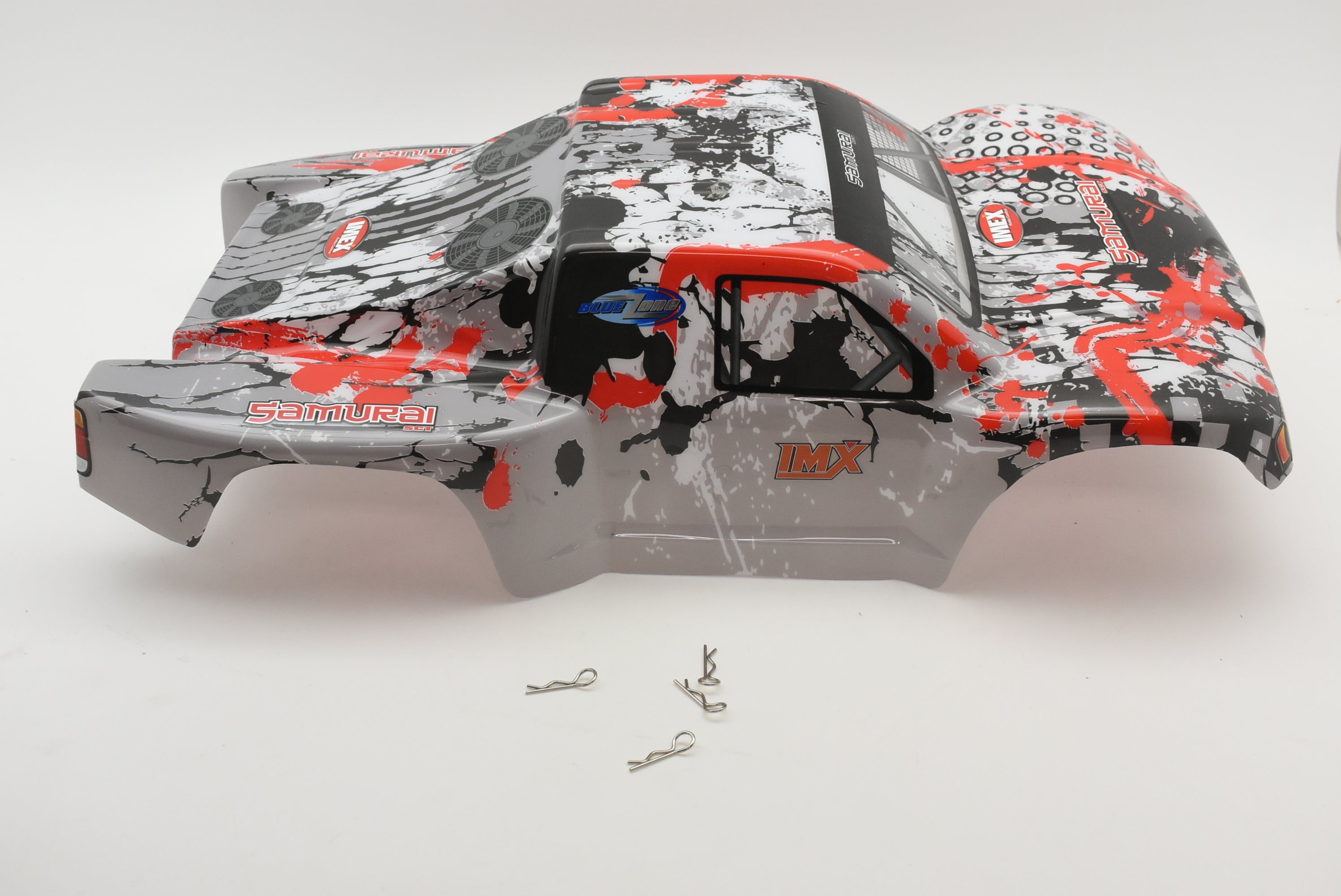 Stunning Red Printed SC Truck Body - IMX18590, IMEX R/C Parts!