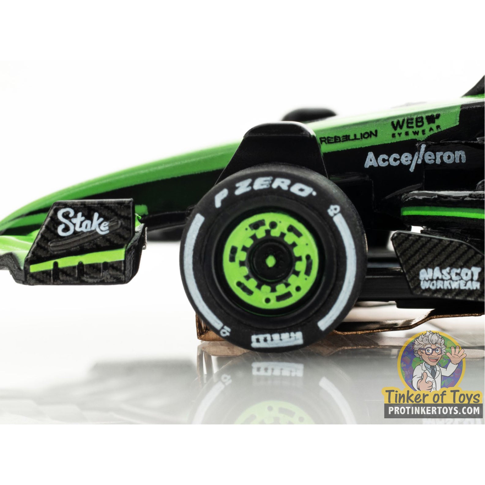 AFX/Racemasters Sauber F1 #24 C44 Stake FY - The Ultimate HO Slot Car!