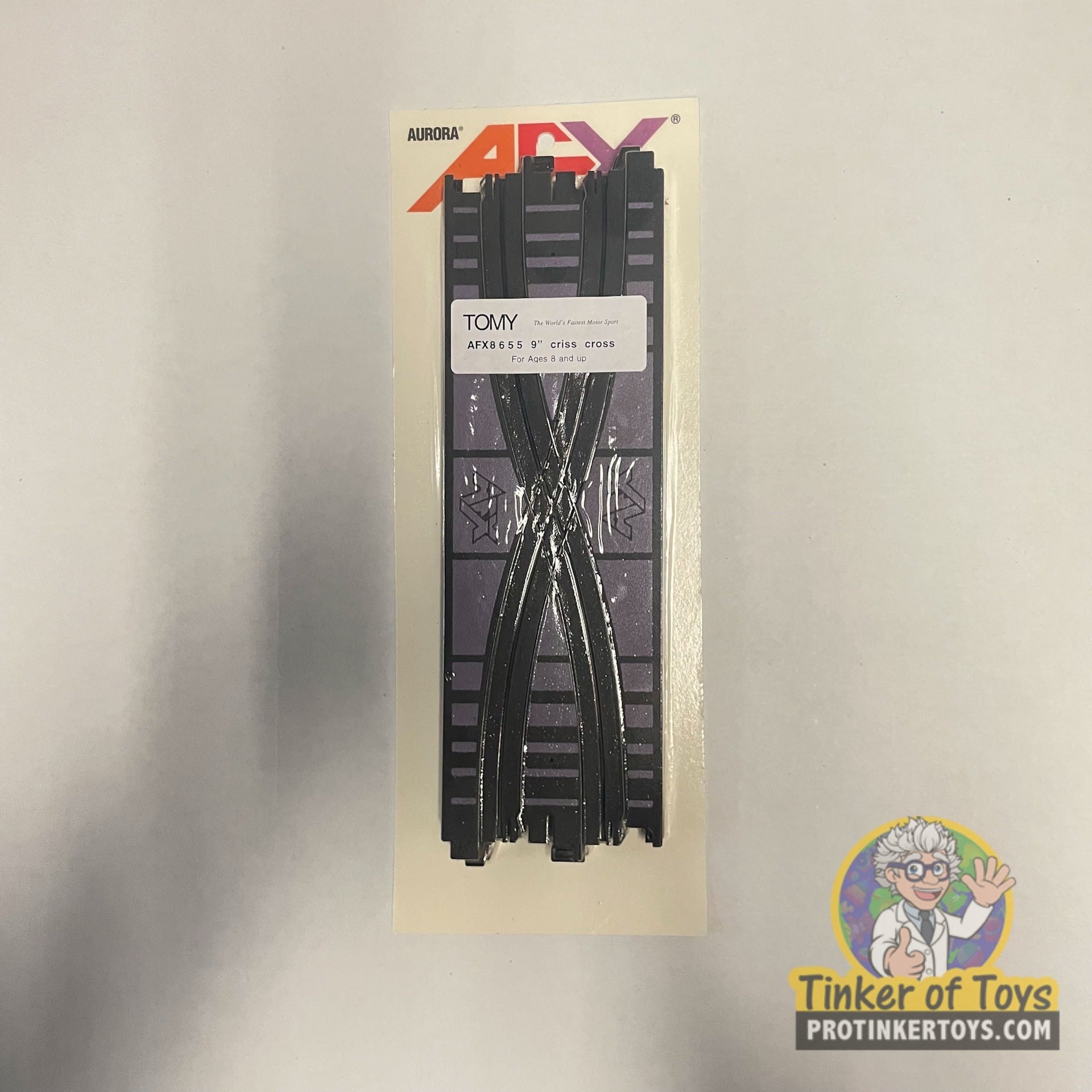 Aurora Tomy AFX Vintage 9' Criss Cross Track Piece - 2 Pack (8655P)