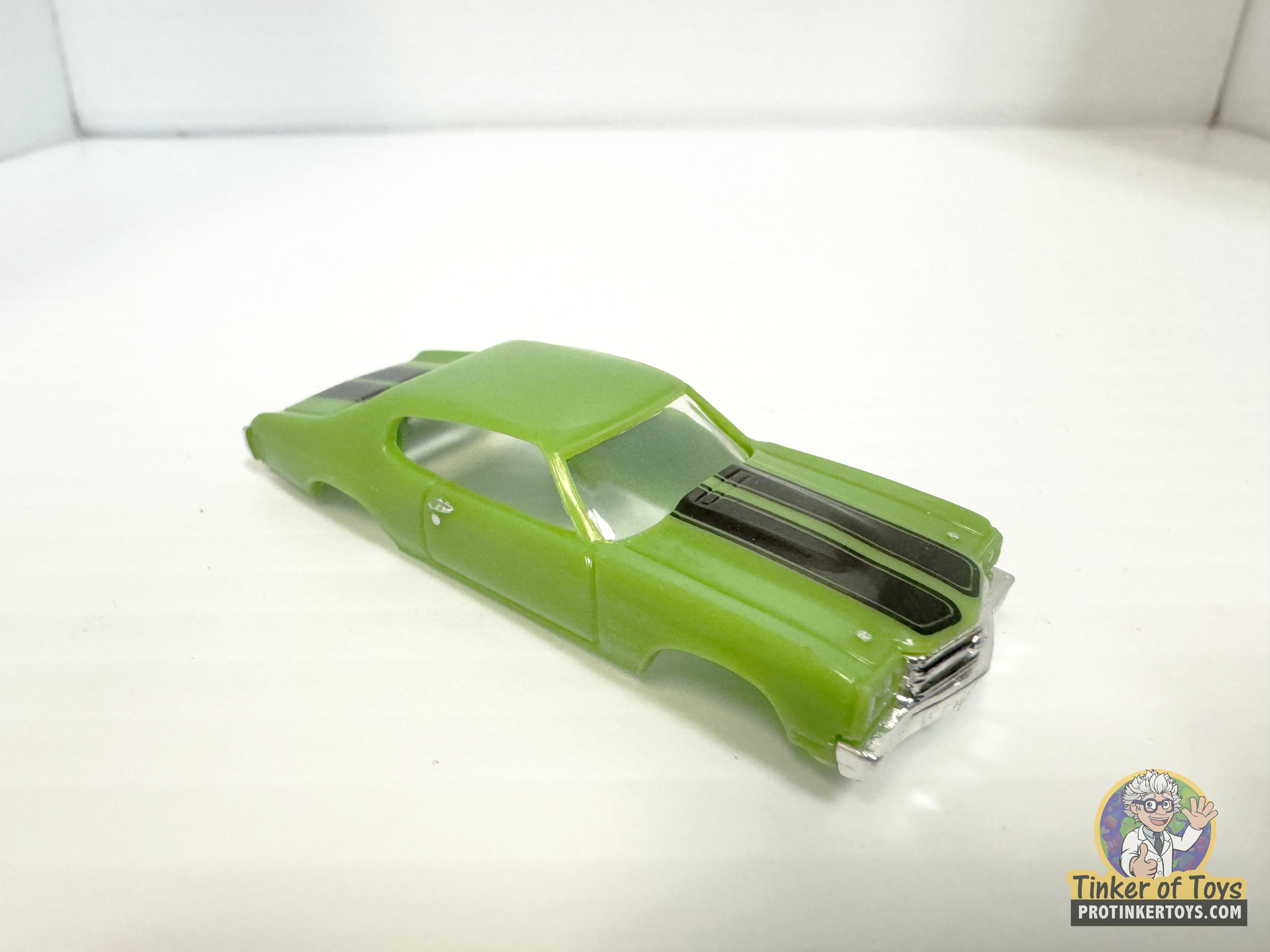 Stunning 1970 Chevelle SS in Light Green with Black Stripes - Model Motoring MM13042