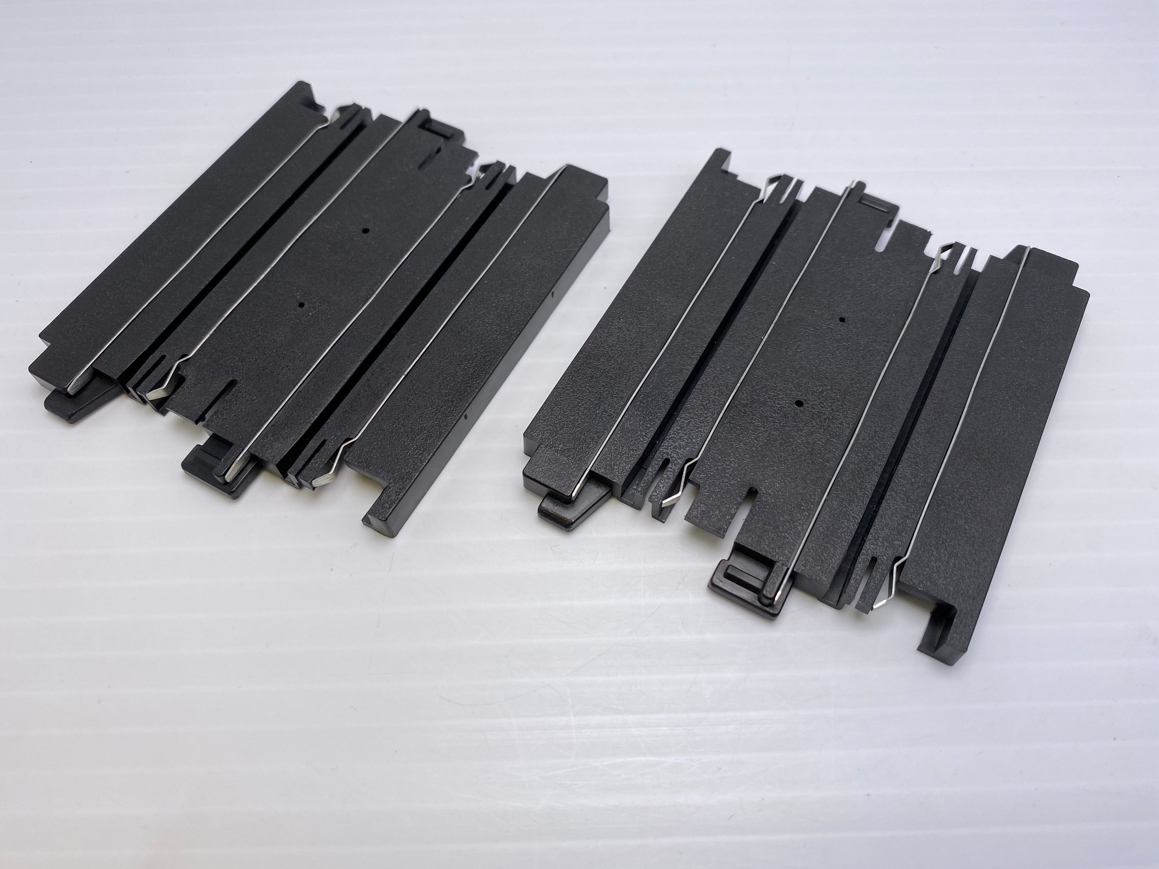 Aurora Tomy AFX Vintage 3' Straight Track 76mm - 2 Pack Bulk (SKU: 70607)