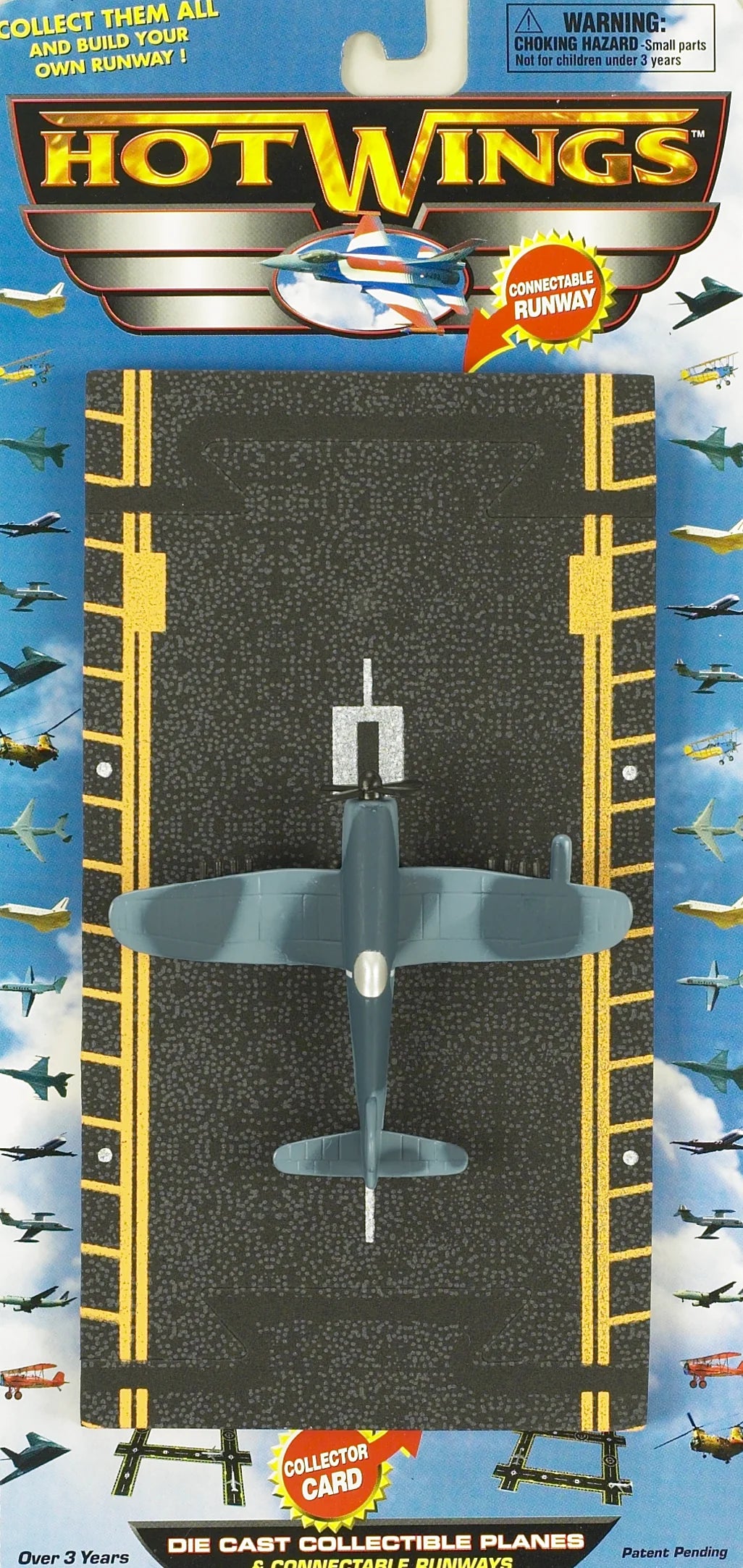 WWII Series Die-Cast Collectible Planes: Hot Wings - A Must-Have for Aviation Lovers!