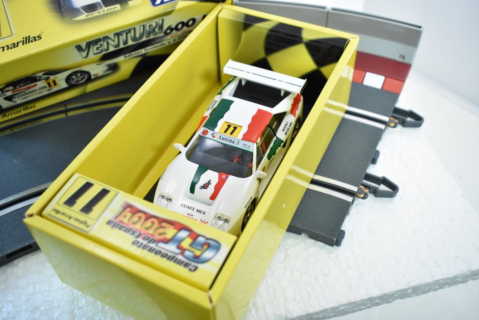 Exciting Venturi 600LM PA2 Fly Car from 2001 Spanish GT Championship