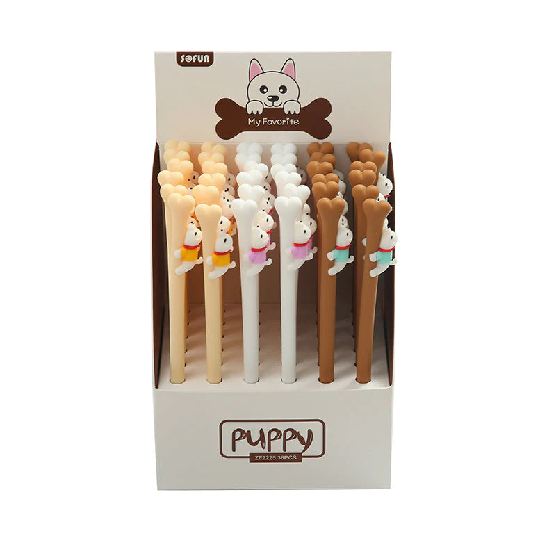 Puppy Bone Wiggle Gel Pen BC Mini - Your Ideal Writing Companion