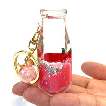 Adorable Fruit Bottle Floaty Key Charms - BC Mini 12071