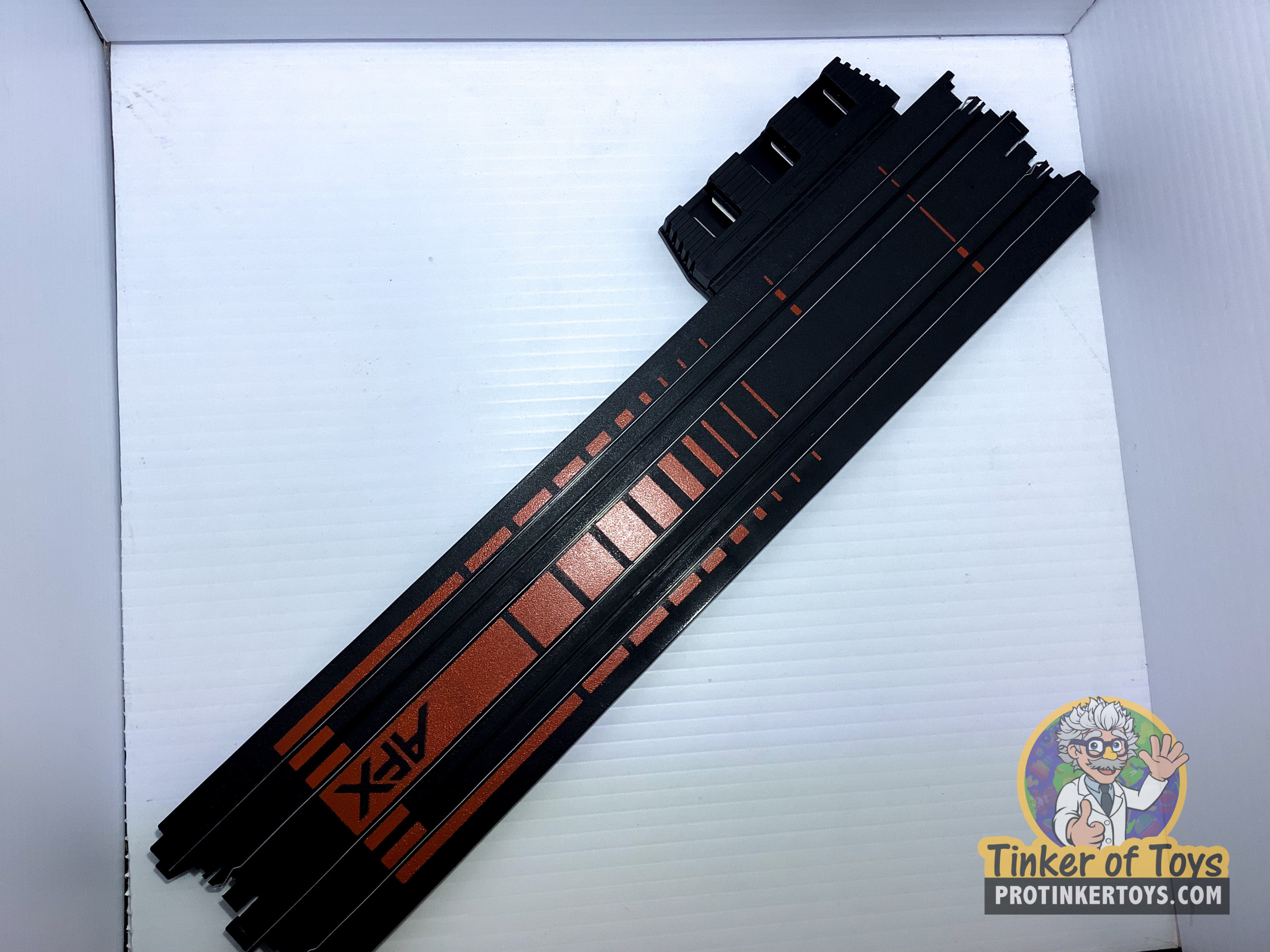 Aurora Tomy AFX Vintage 15' Terminal Track with Stunning Red Graphics - SKU 503345