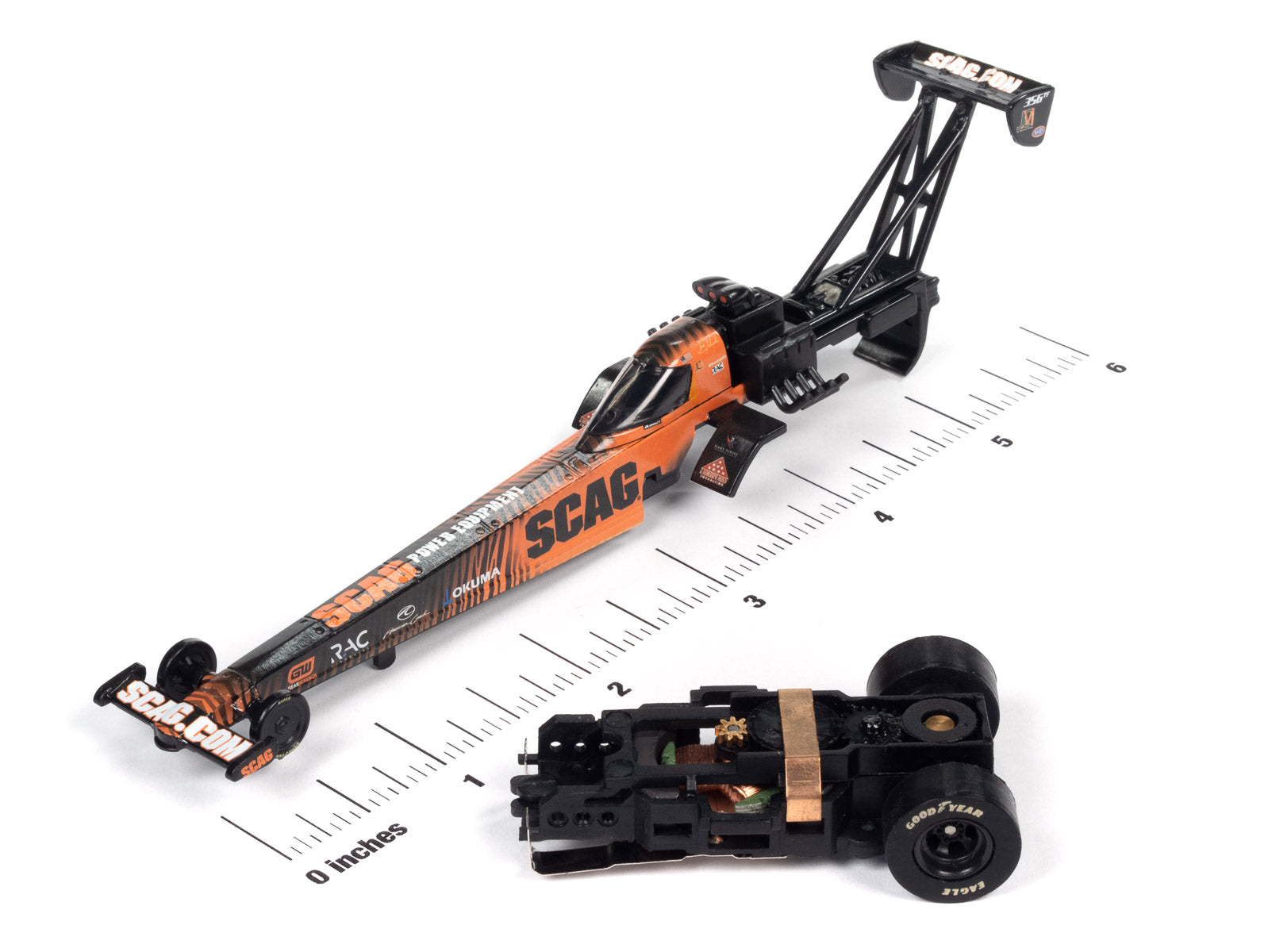 Auto World 4Gear NHRA Top Fuel Dragsters Slot Cars - SC398