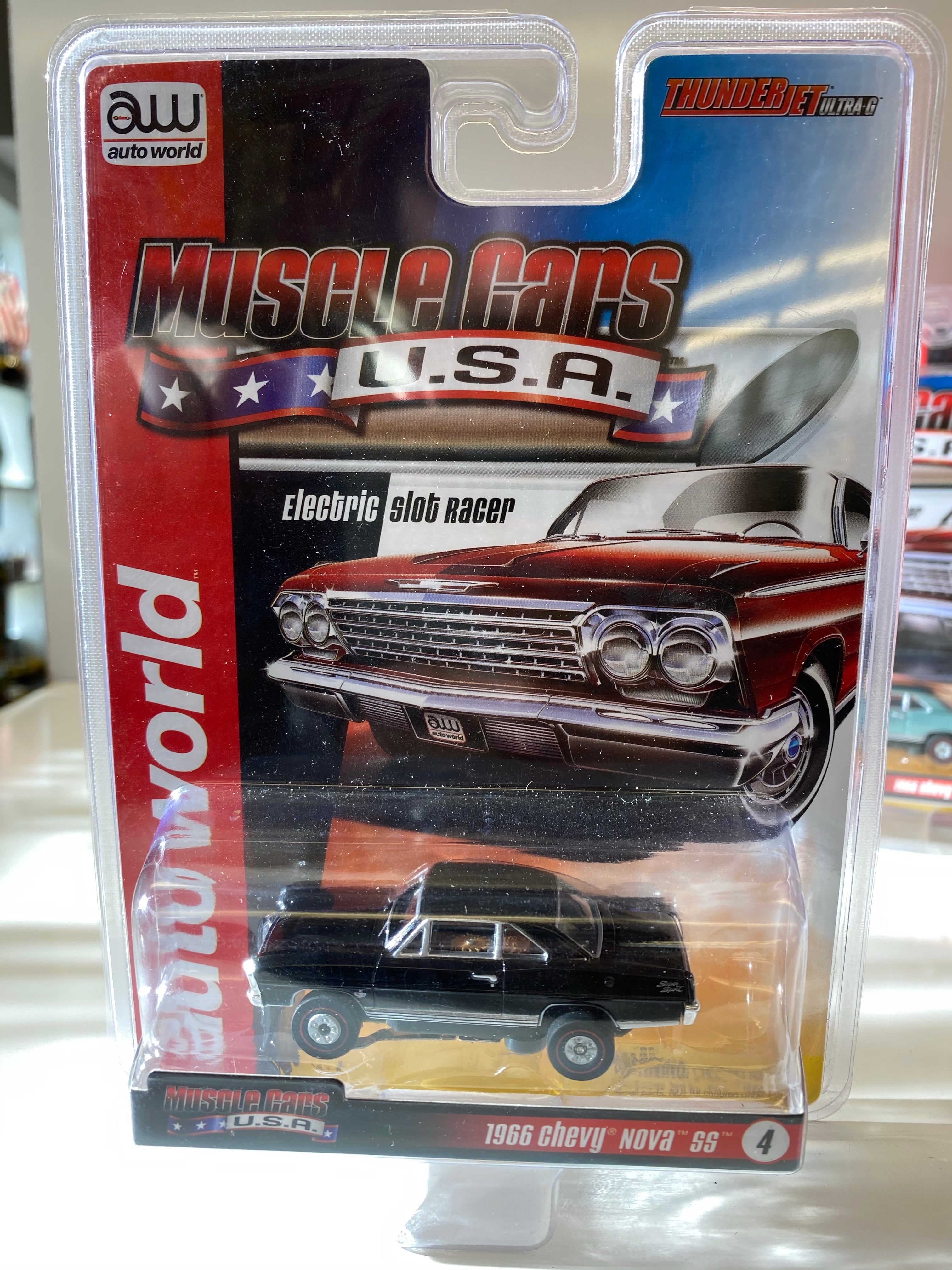 Auto World Thunderjet R25 USA Muscle Cars SC340 - The Ultimate Slot Car Collection